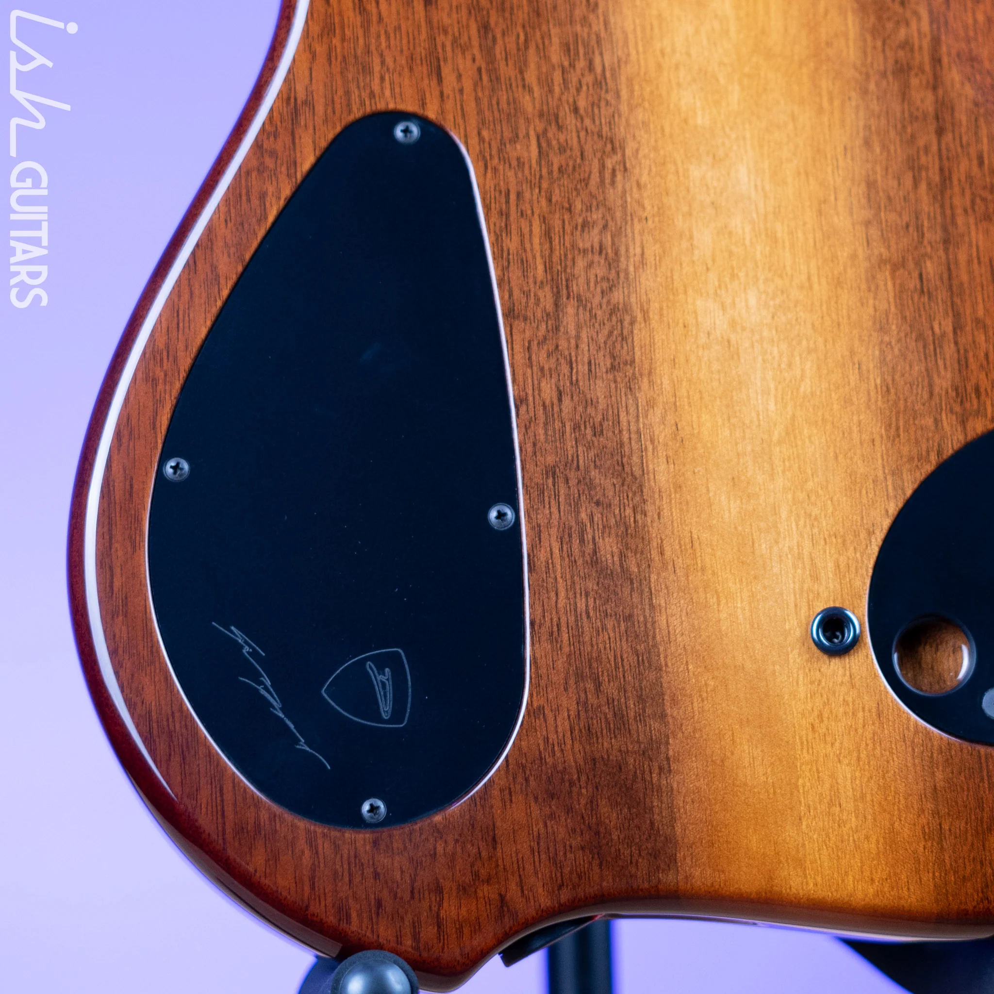 Dingwall Afterburner II 6-String Bass Natural Chambered Walnut NAMM 2022 - Image 11