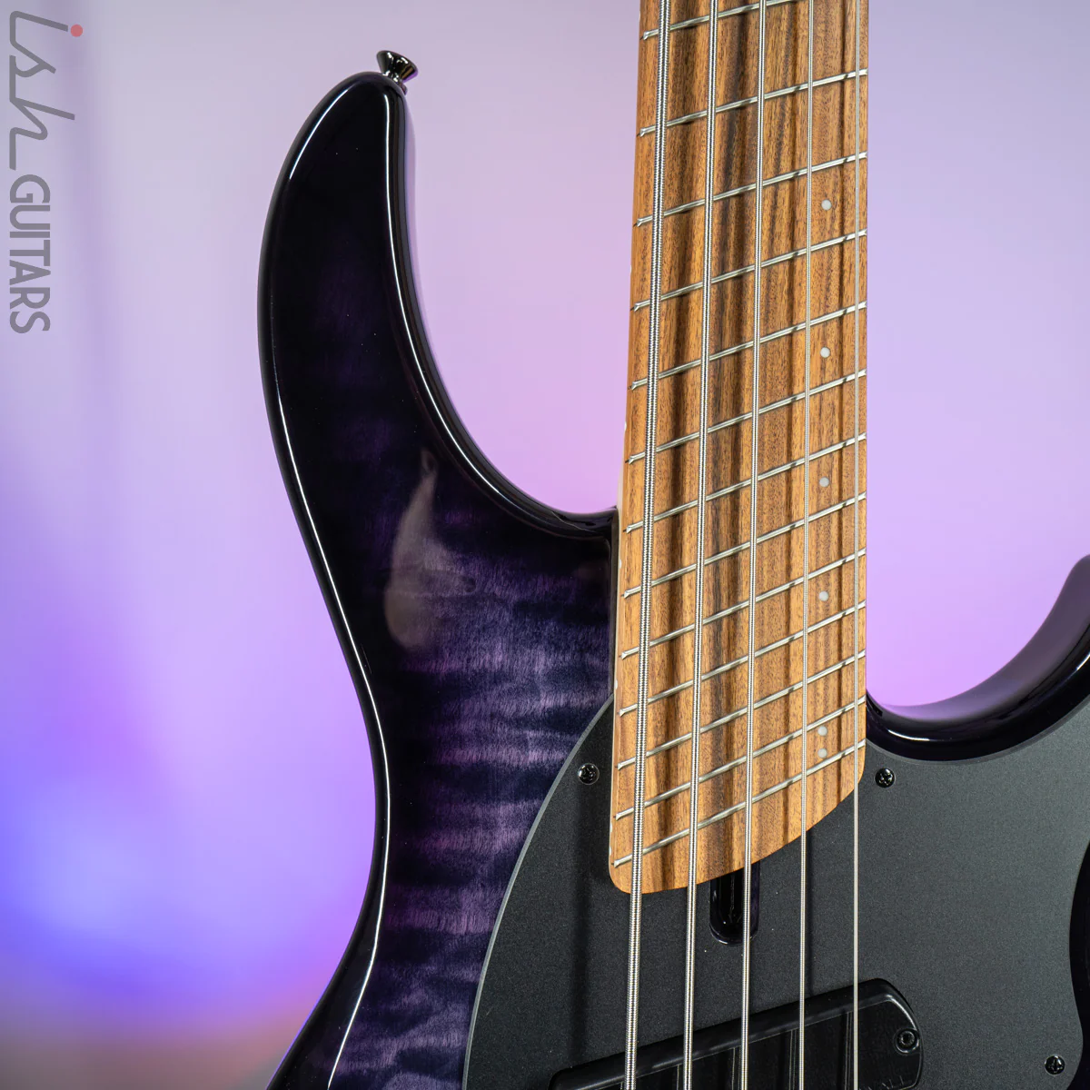 Dingwall 10th Anniversary Combustion 5-String 3 PUP Amethystburst Pau Ferro Fretboard - Image 3