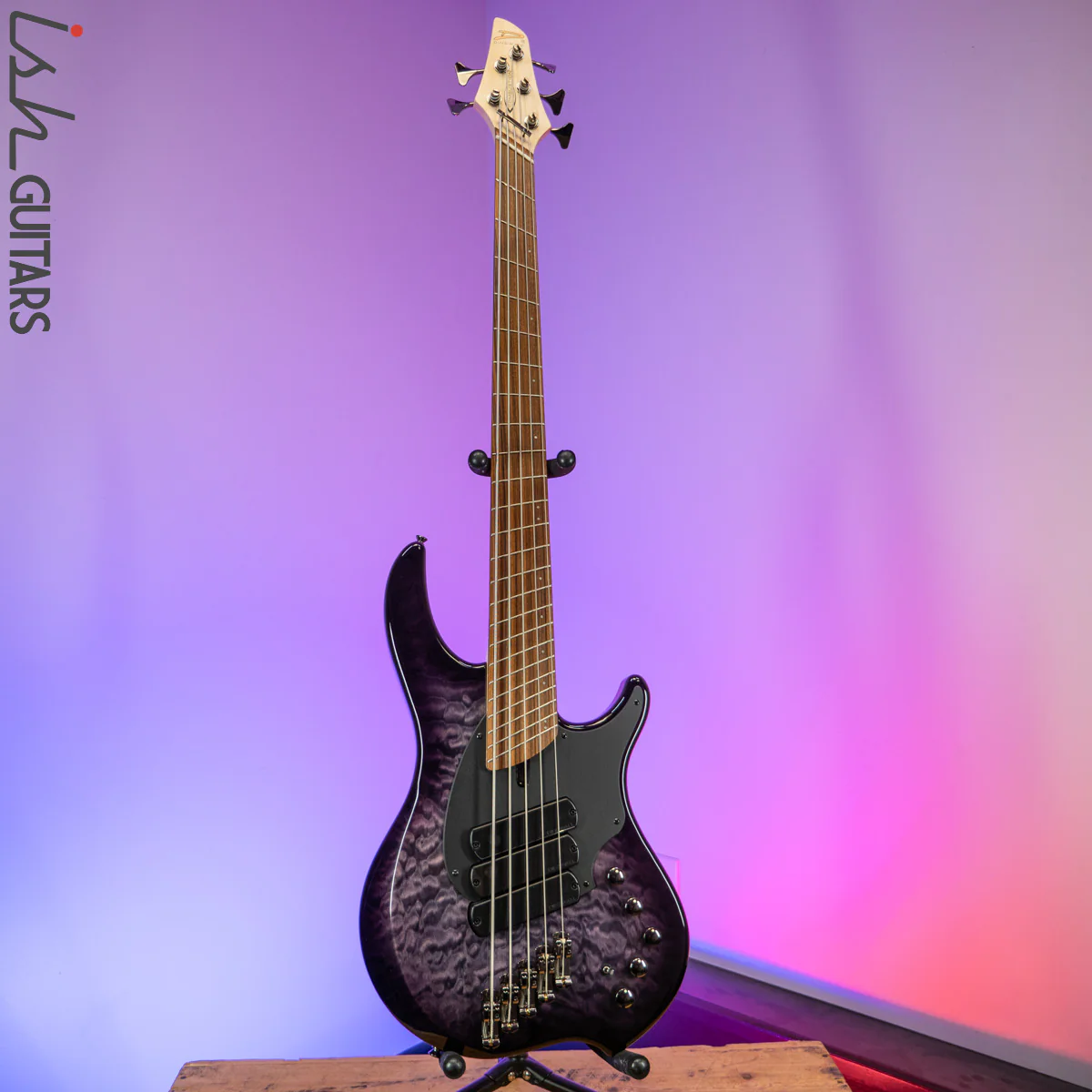 Dingwall 10th Anniversary Combustion 5-String 3 PUP Amethystburst Pau Ferro Fretboard - Image 2