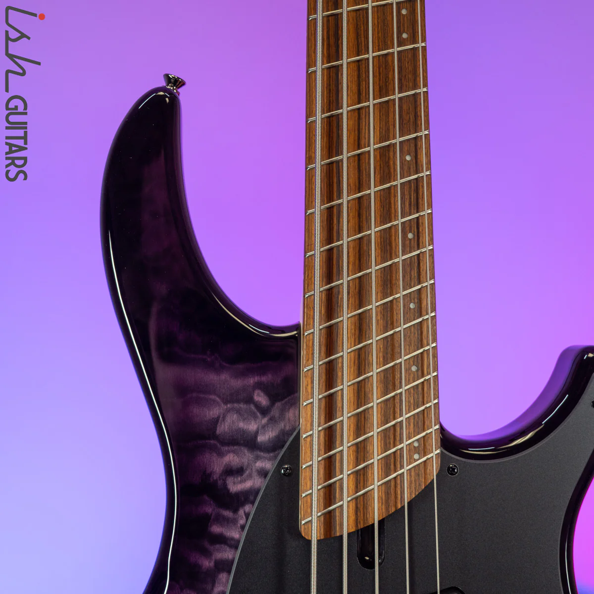 Dingwall 10th Anniversary Combustion 5-String 3 PUP Amethystburst Pau Ferro Fretboard - Image 3