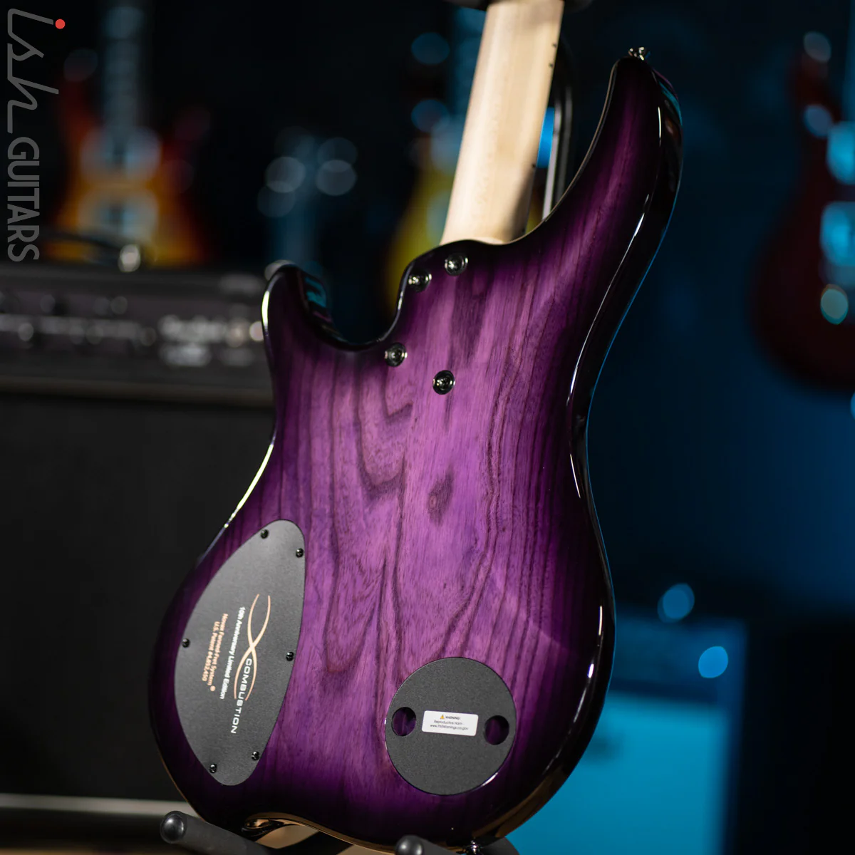 Dingwall Combustion 3 PUP 4-String Amethystburst - Image 12