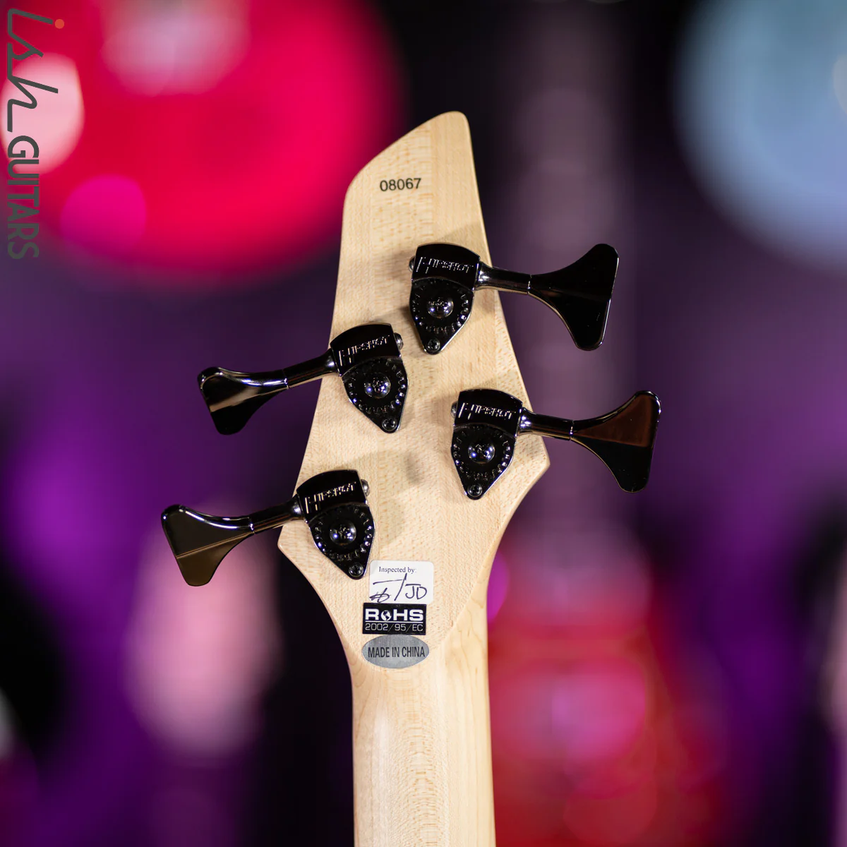 Dingwall Combustion 10th Anniversary 3 PUP 4-String Amethyst Burst - Image 12