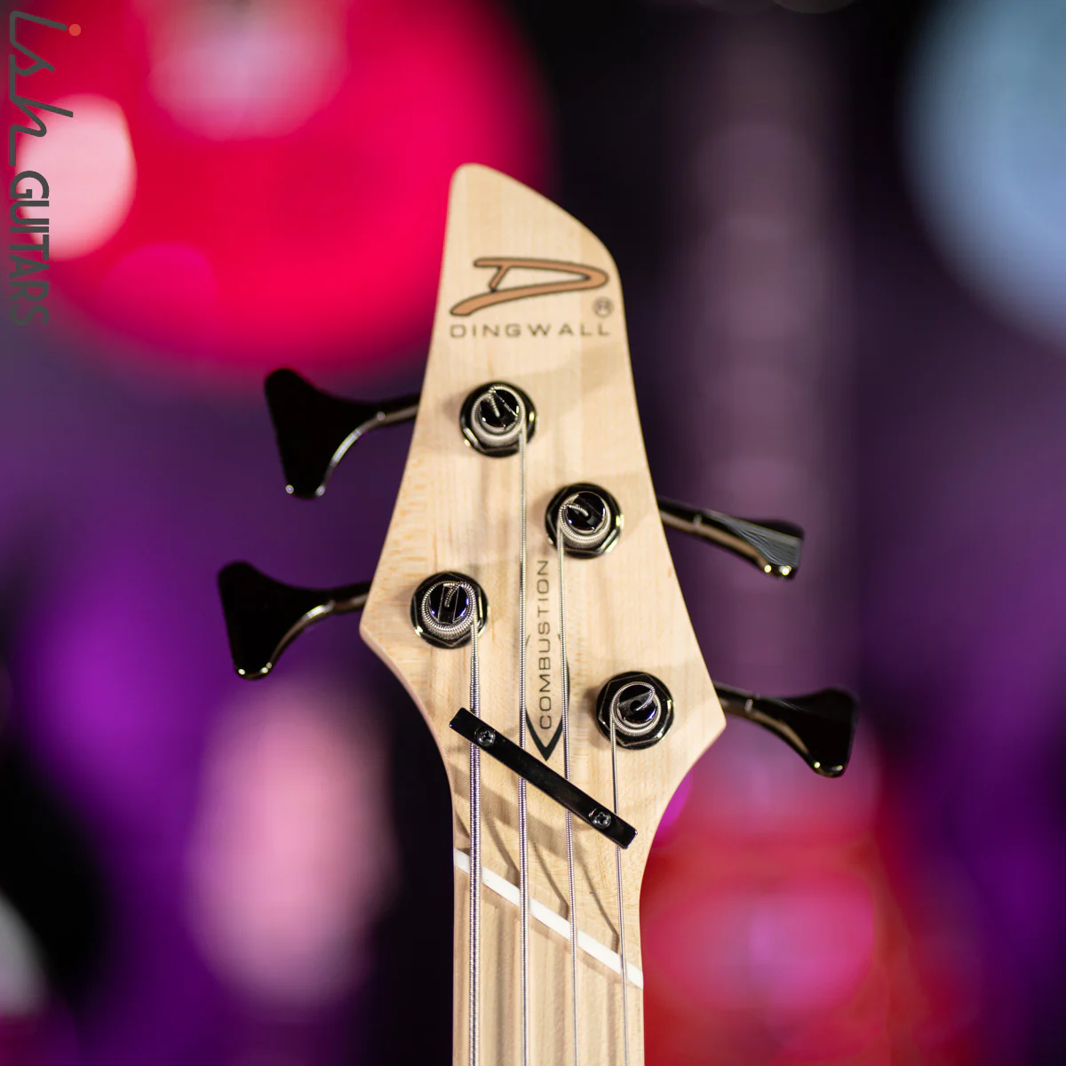Dingwall Combustion 10th Anniversary 3 PUP 4-String Amethyst Burst - Image 7