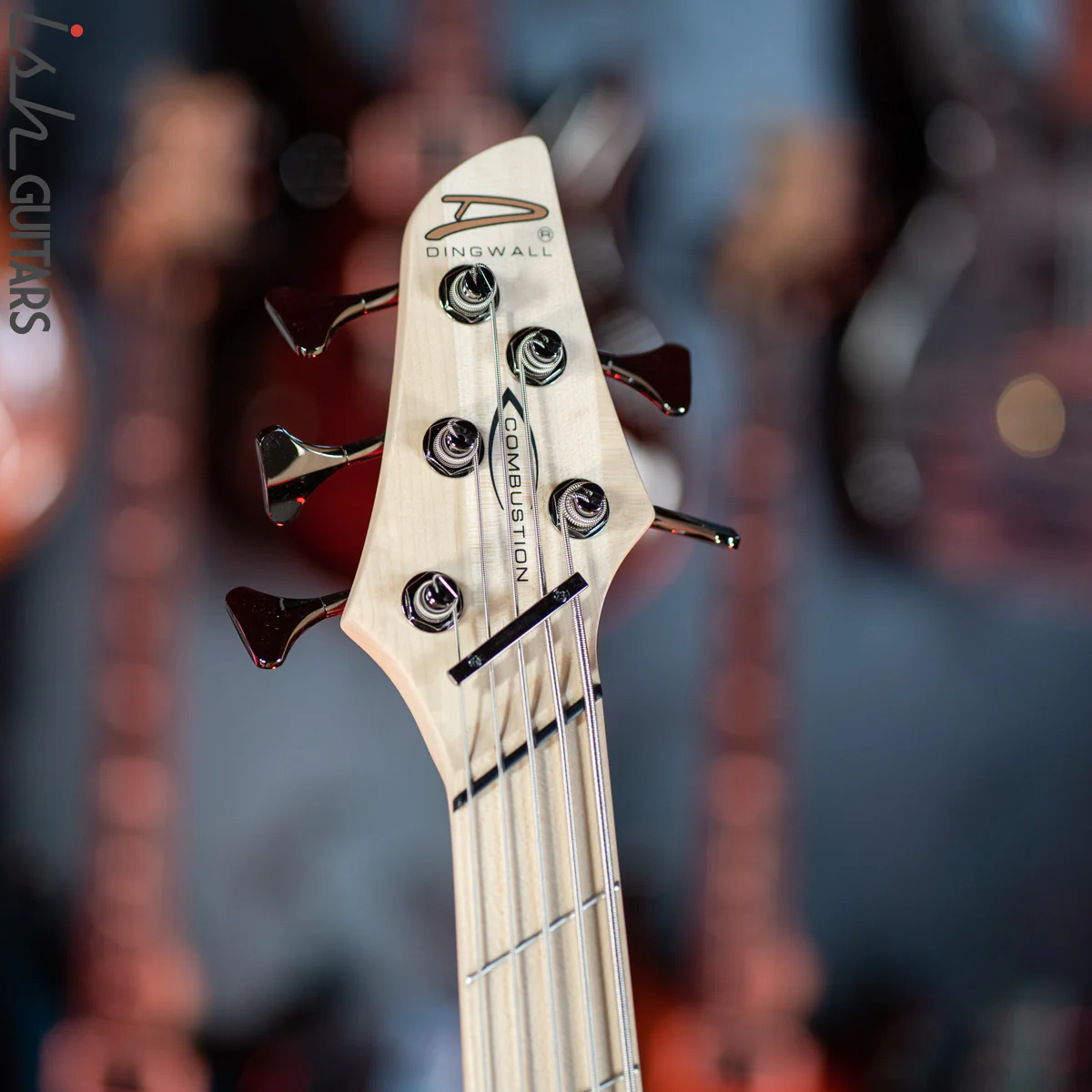 Dingwall Combustion 3 5-String Left Handed Bass Indigoburst - Image 6