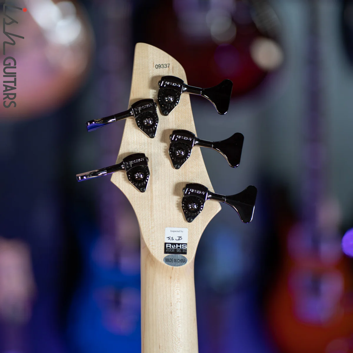 Dingwall Combustion 3 5-String Left Handed Bass Vintageburst - Image 11