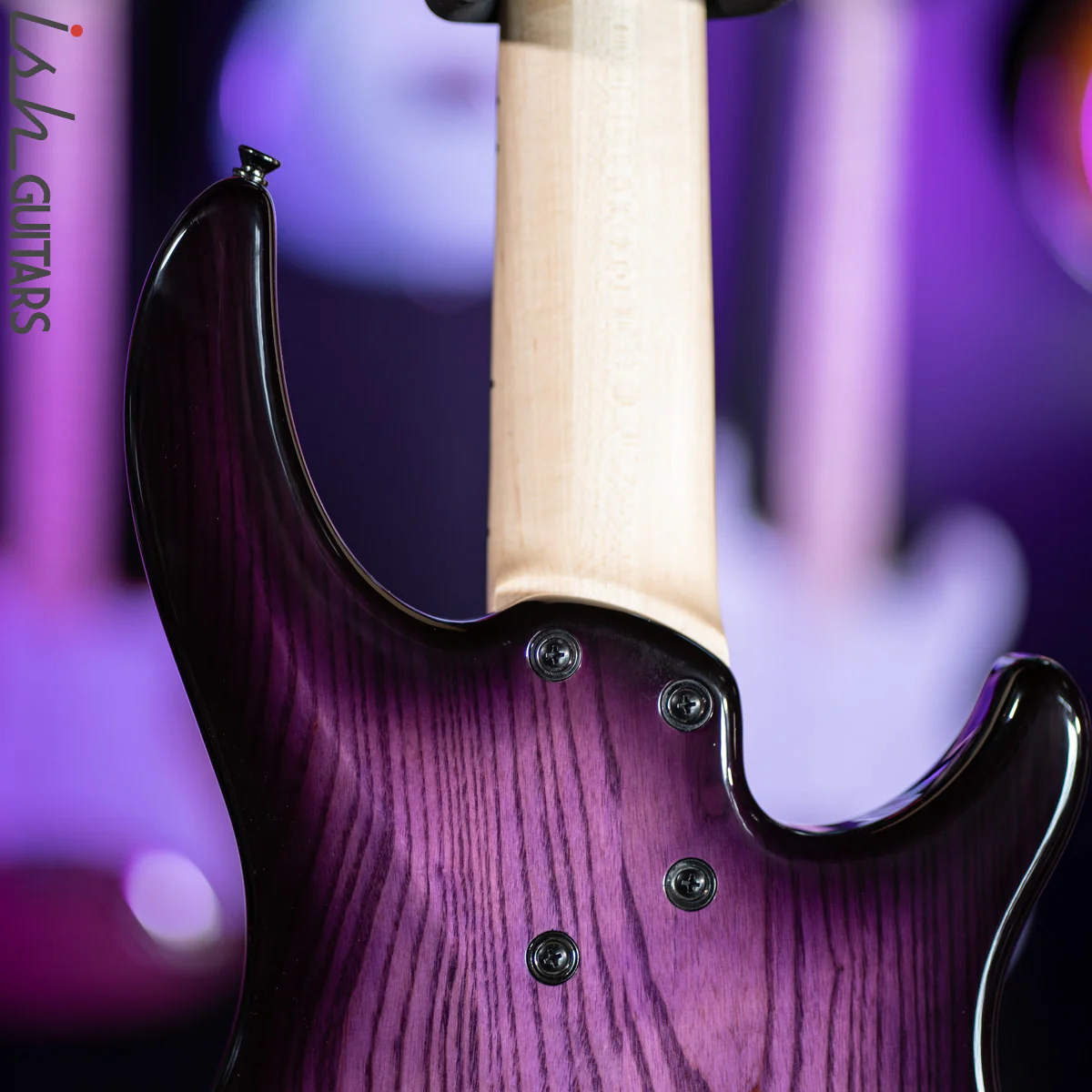 Dingwall Combustion Left-Handed 3 PUP 5-String Amethyst Burst - Image 10