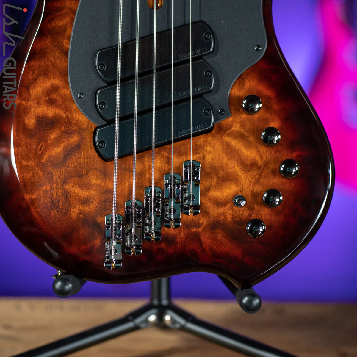 Dingwall Combustion 3 PUP 5-String Vintageburst - Image 4
