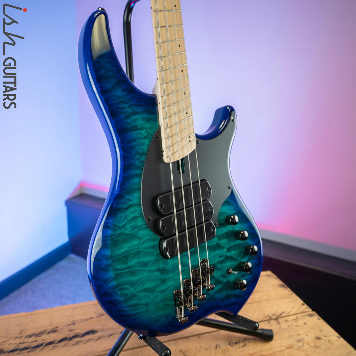 Dingwall Combustion 4-String 3 Pickup Whalepool Burst - Image 5