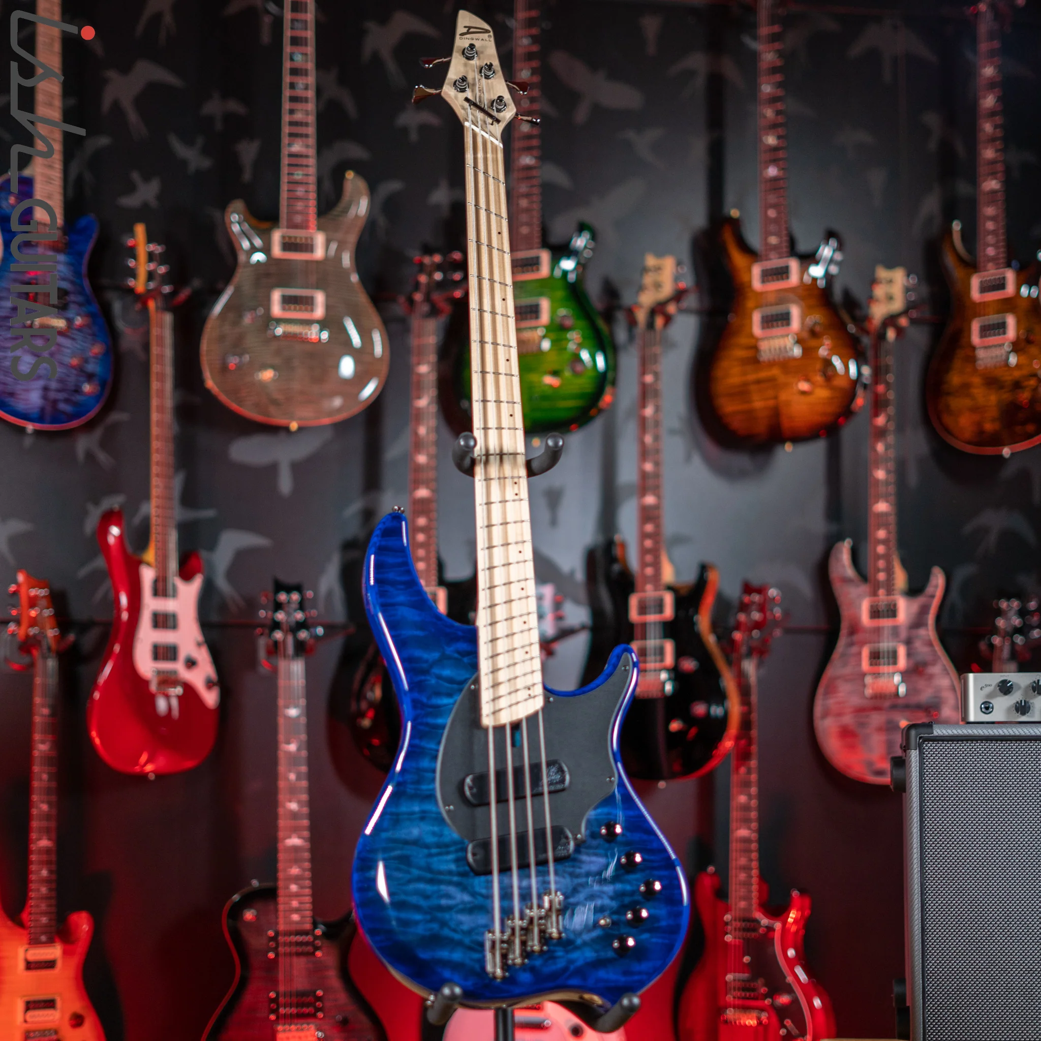Dingwall Combustion 4-String Bass 2-PUP Indigoburst - Image 2