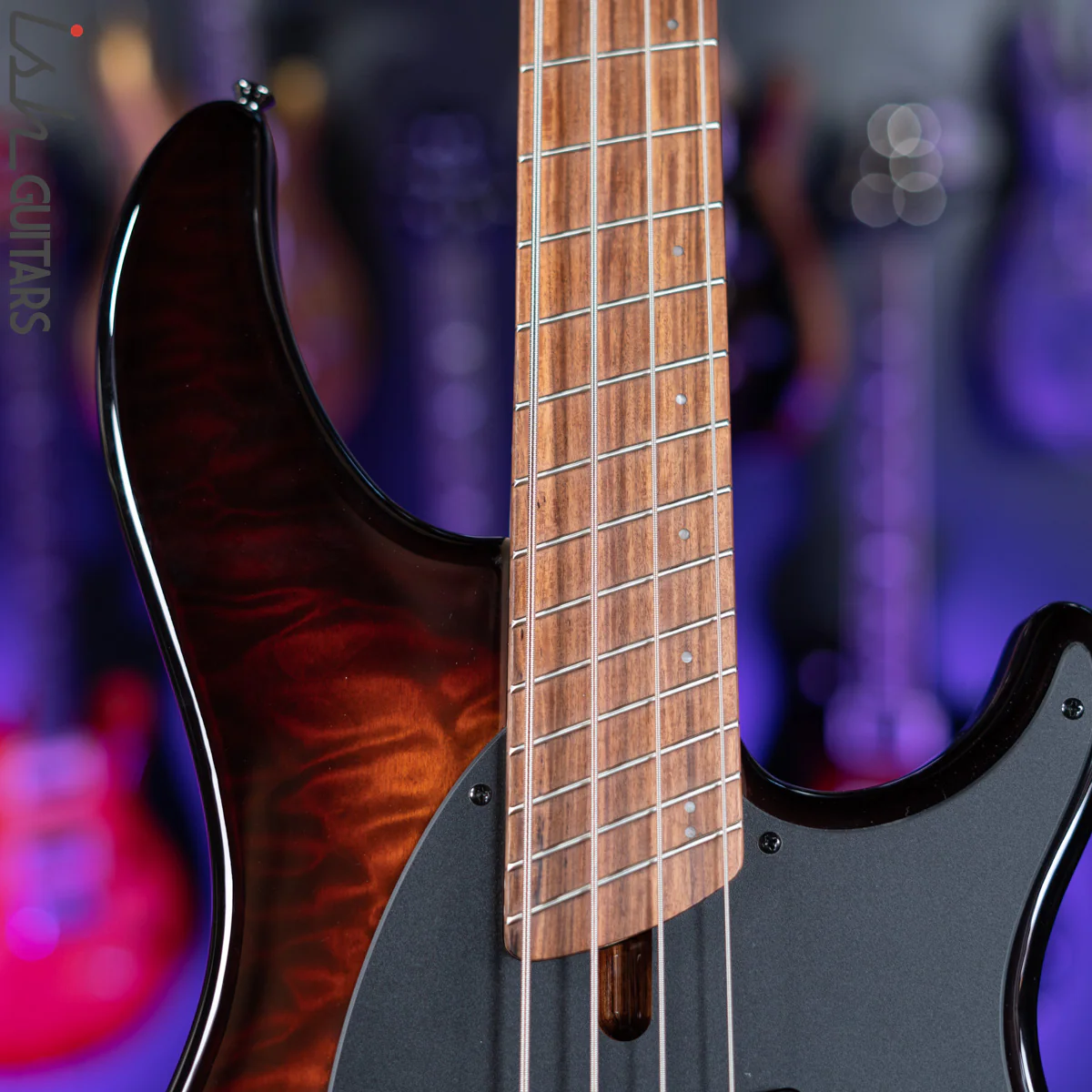 Dingwall Combustion 4-String Bass Vintageburst Pao Ferro Fretboard B-Stock - Image 3