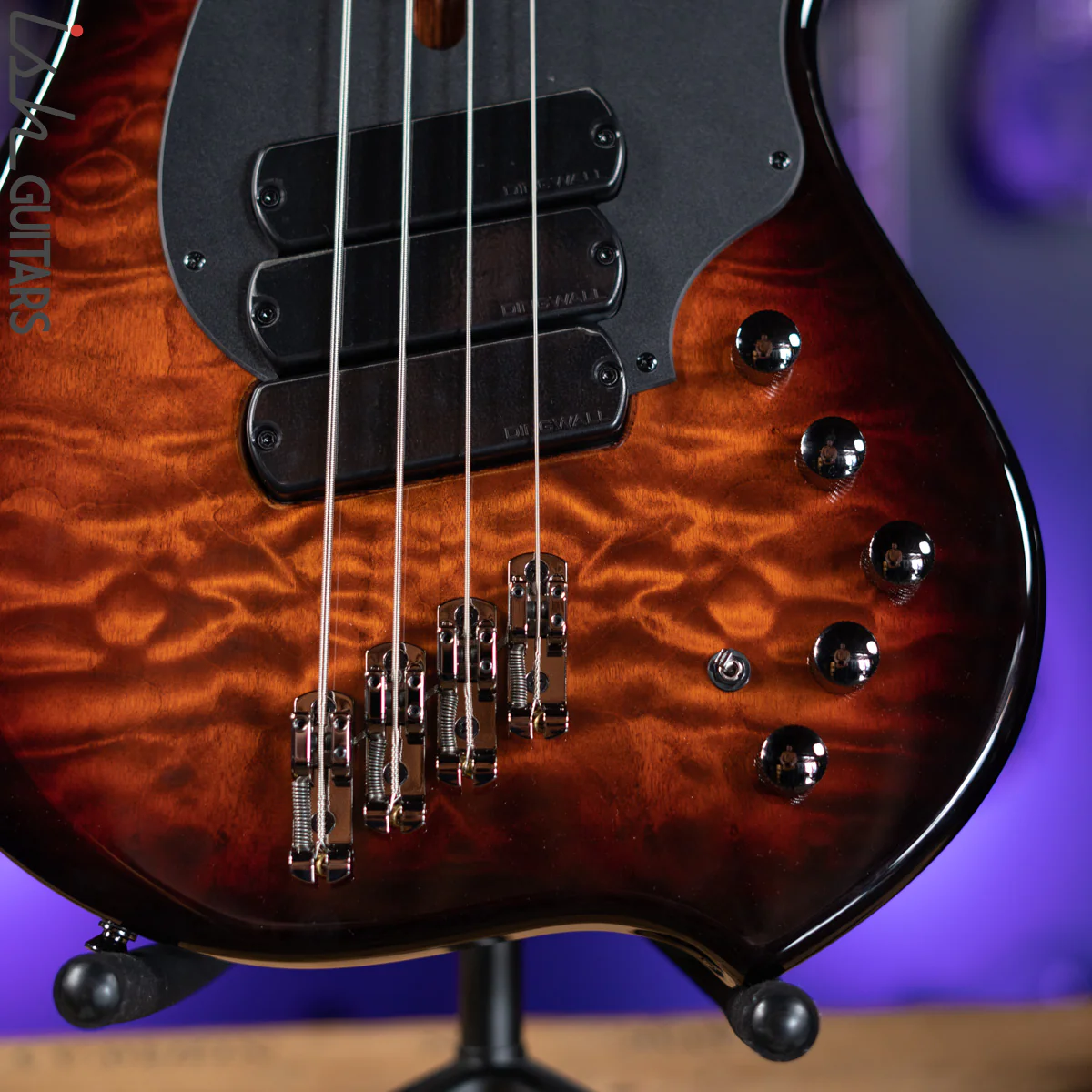 Dingwall Combustion 4-String Bass Vintageburst Pao Ferro Fretboard B-Stock - Image 4