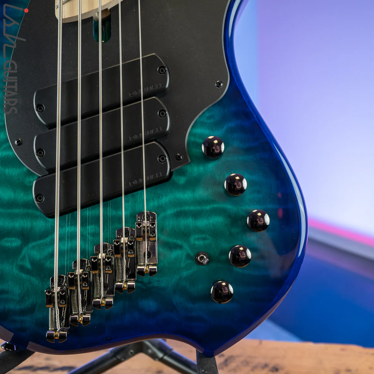 Dingwall Combustion 5-String 3 Pickup Whalepool Burst - Image 4