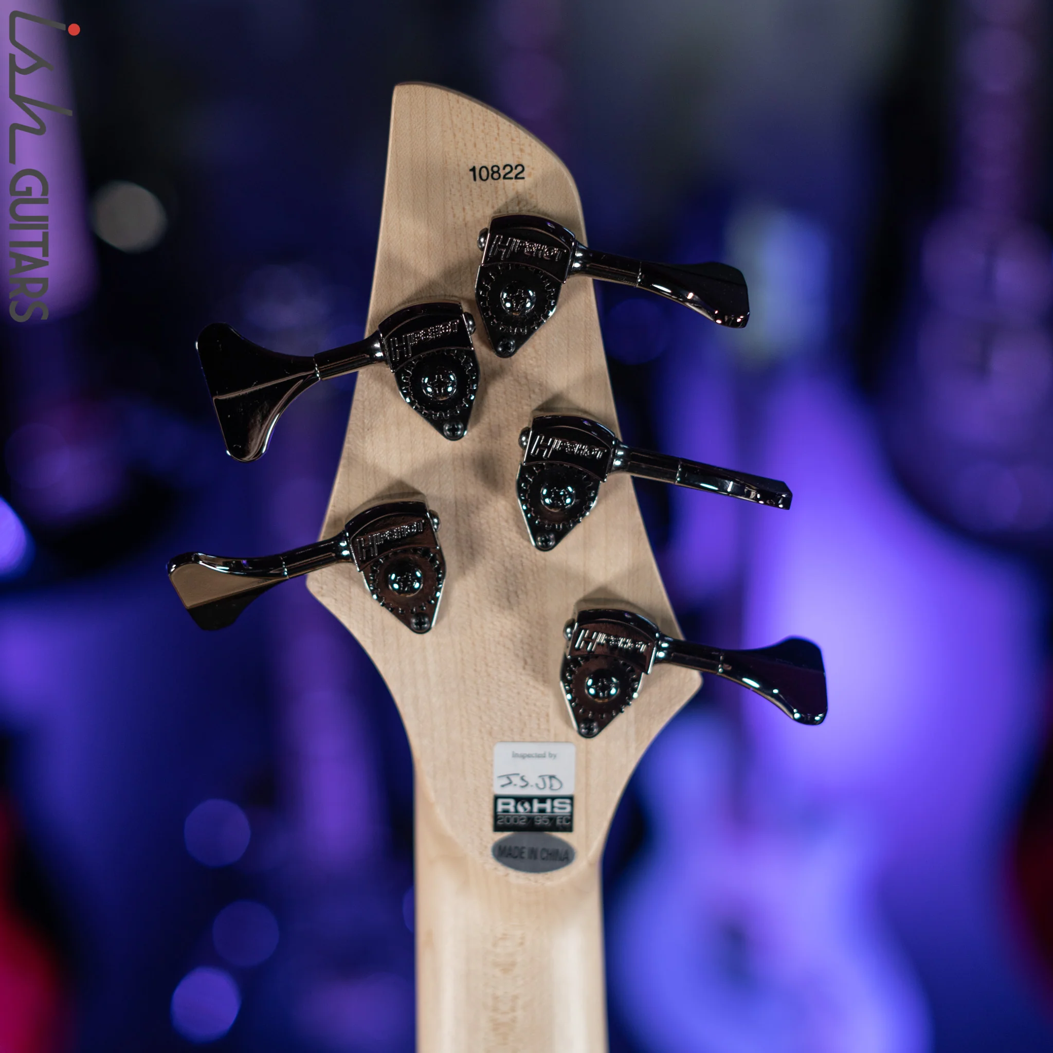 Dingwall Combustion 5 Left Handed 2 Tone Blackburst - Image 10
