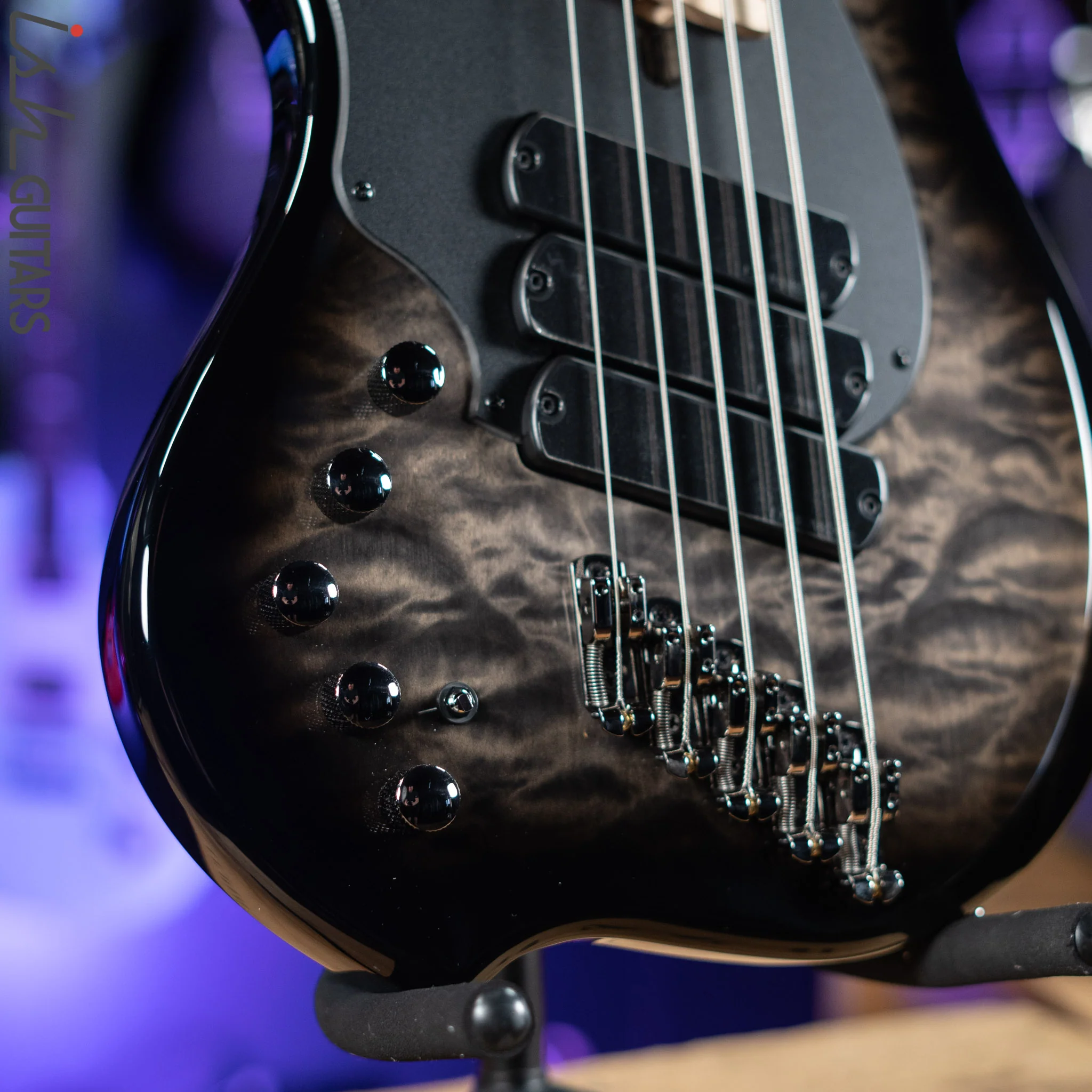 Dingwall Combustion 5 Left Handed 2 Tone Blackburst - Image 4