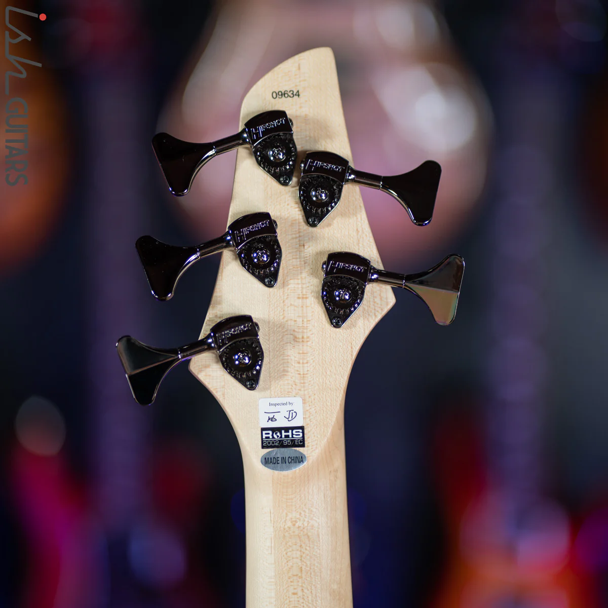 Dingwall Combustion 5 String Bass 2-Tone Blackburst - Image 11