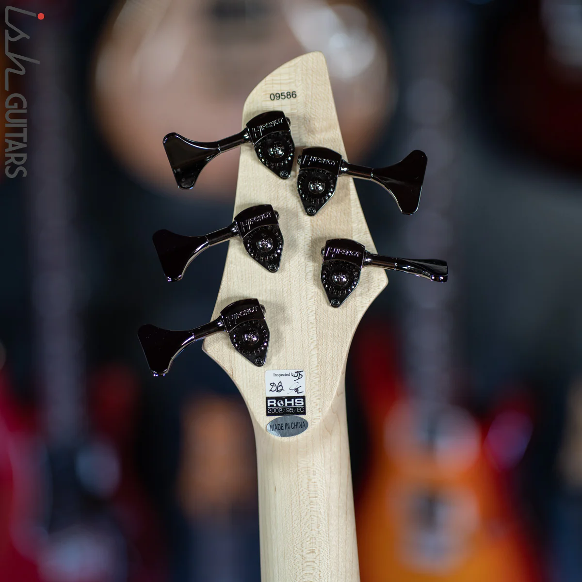 Dingwall Combustion 5 String Bass 2-Tone Blackburst - Image 11
