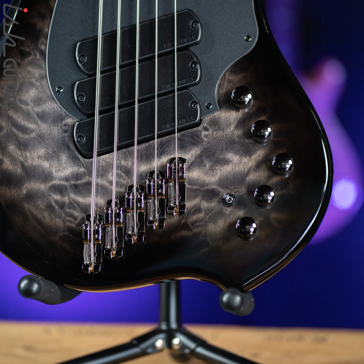 Dingwall Combustion 5 String Bass 2-Tone Blackburst - Image 4