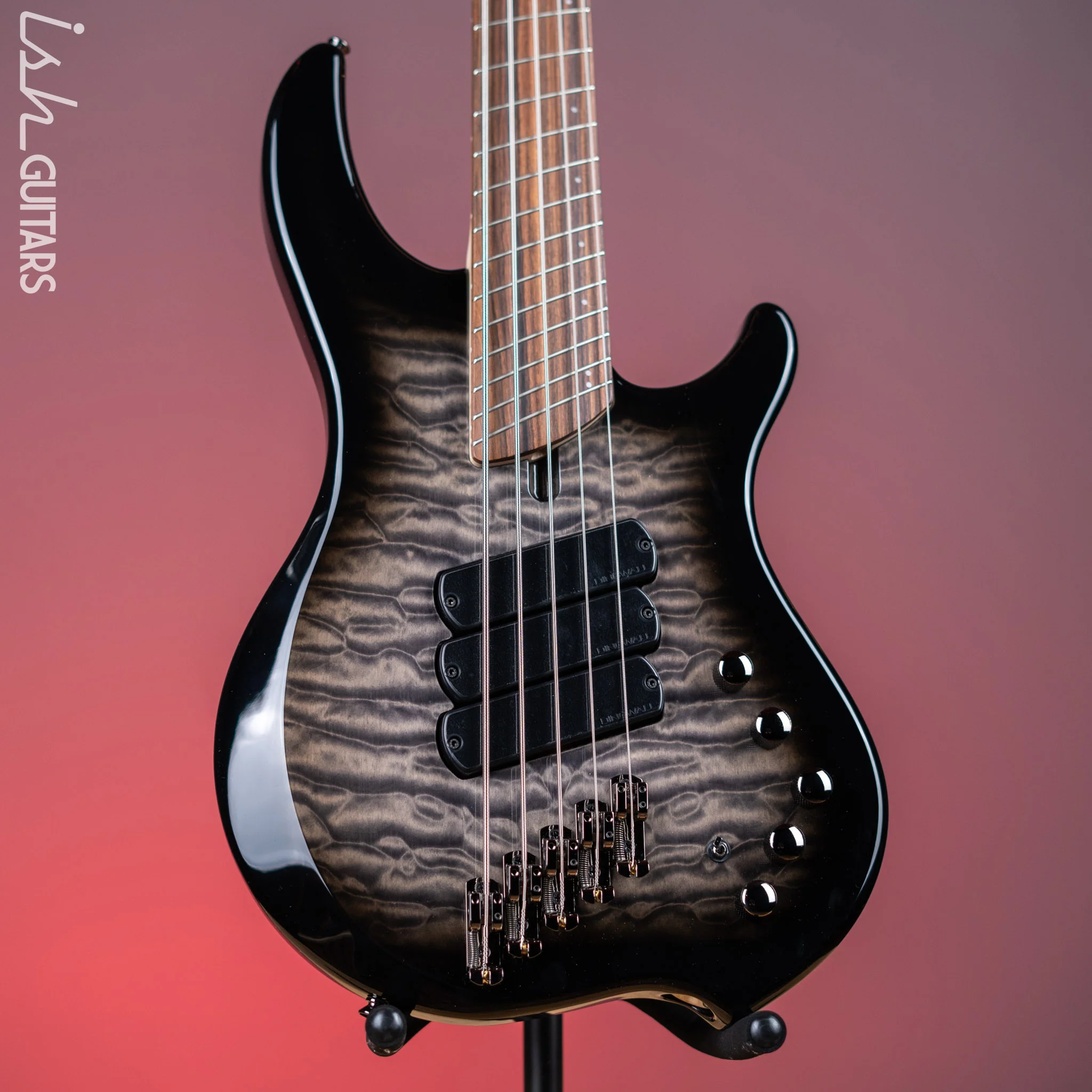 Dingwall Combustion 5-String Bass 2-Tone Blackburst Gloss Pau Ferro Fretboard