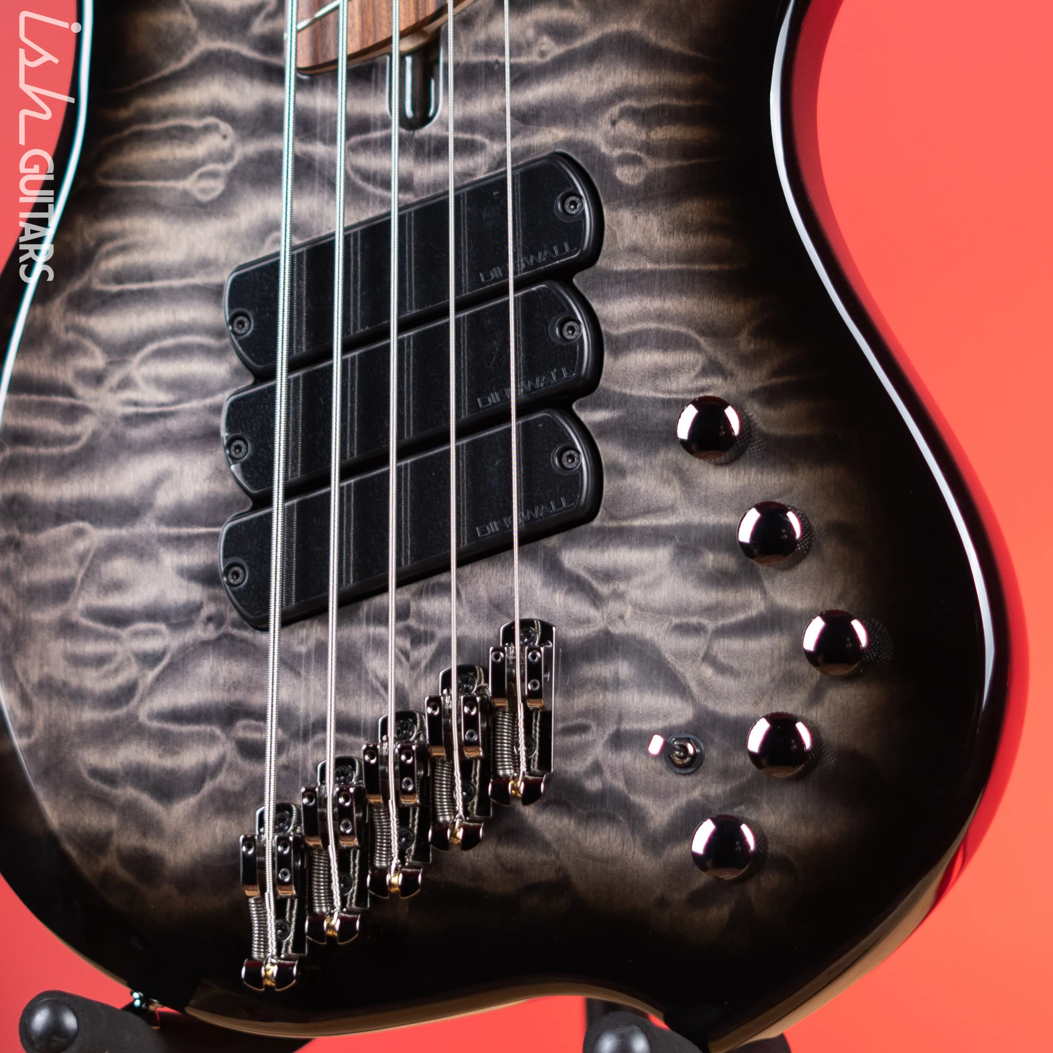 Dingwall Combustion 5-String Bass Guitar 2-Tone Blackburst Pau Ferro Fretboard - Image 4