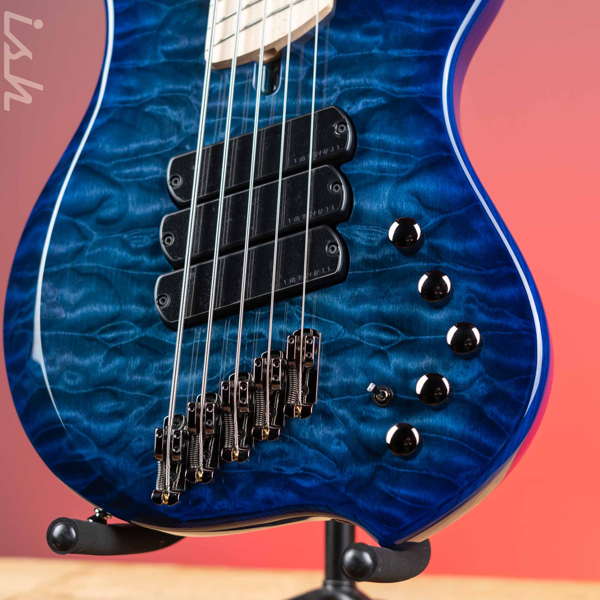 Dingwall Combustion 5-String Bass Indigoburst - Image 4