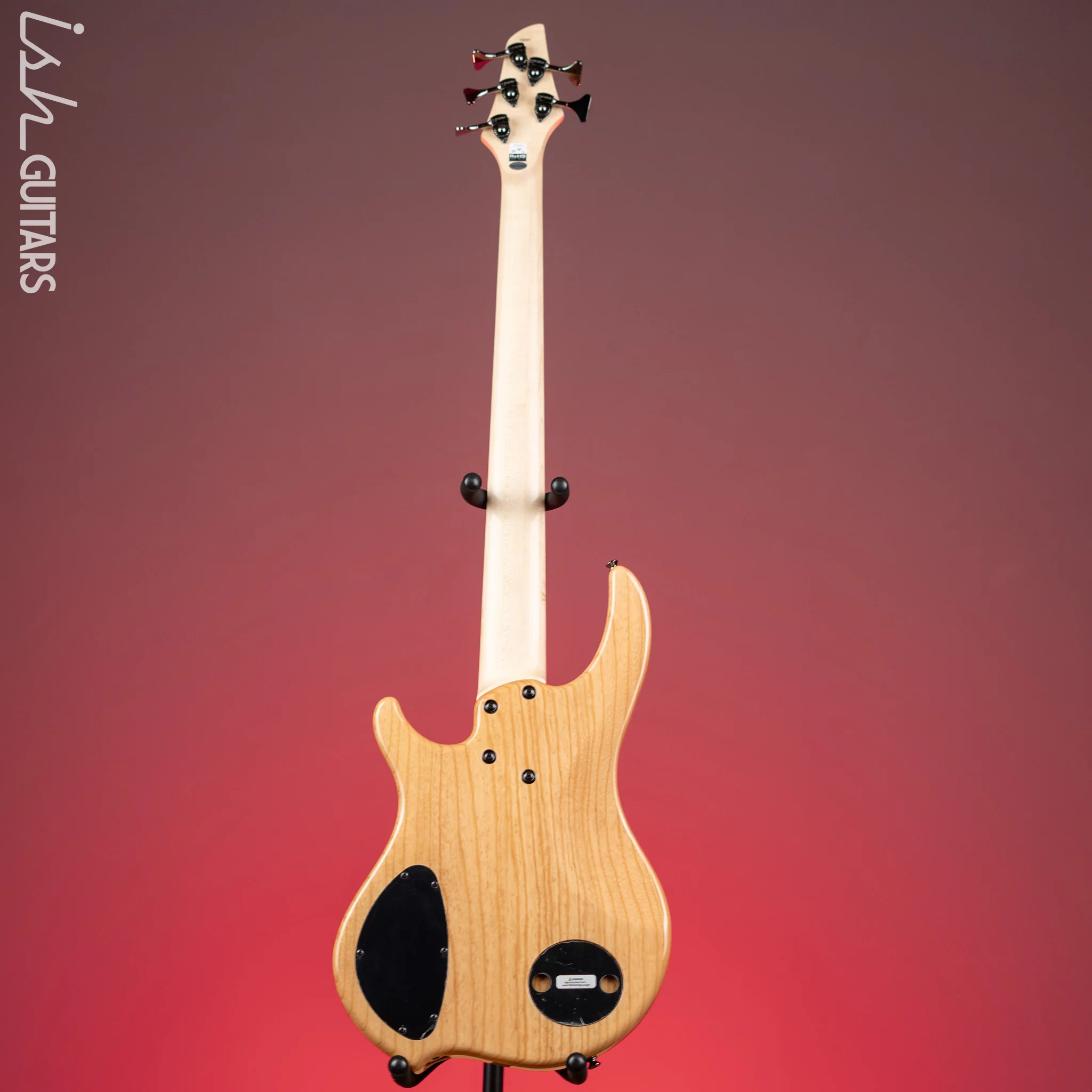 Dingwall Combustion 5-String Bass Natural Ash Pau Ferro Fretboard - Image 6