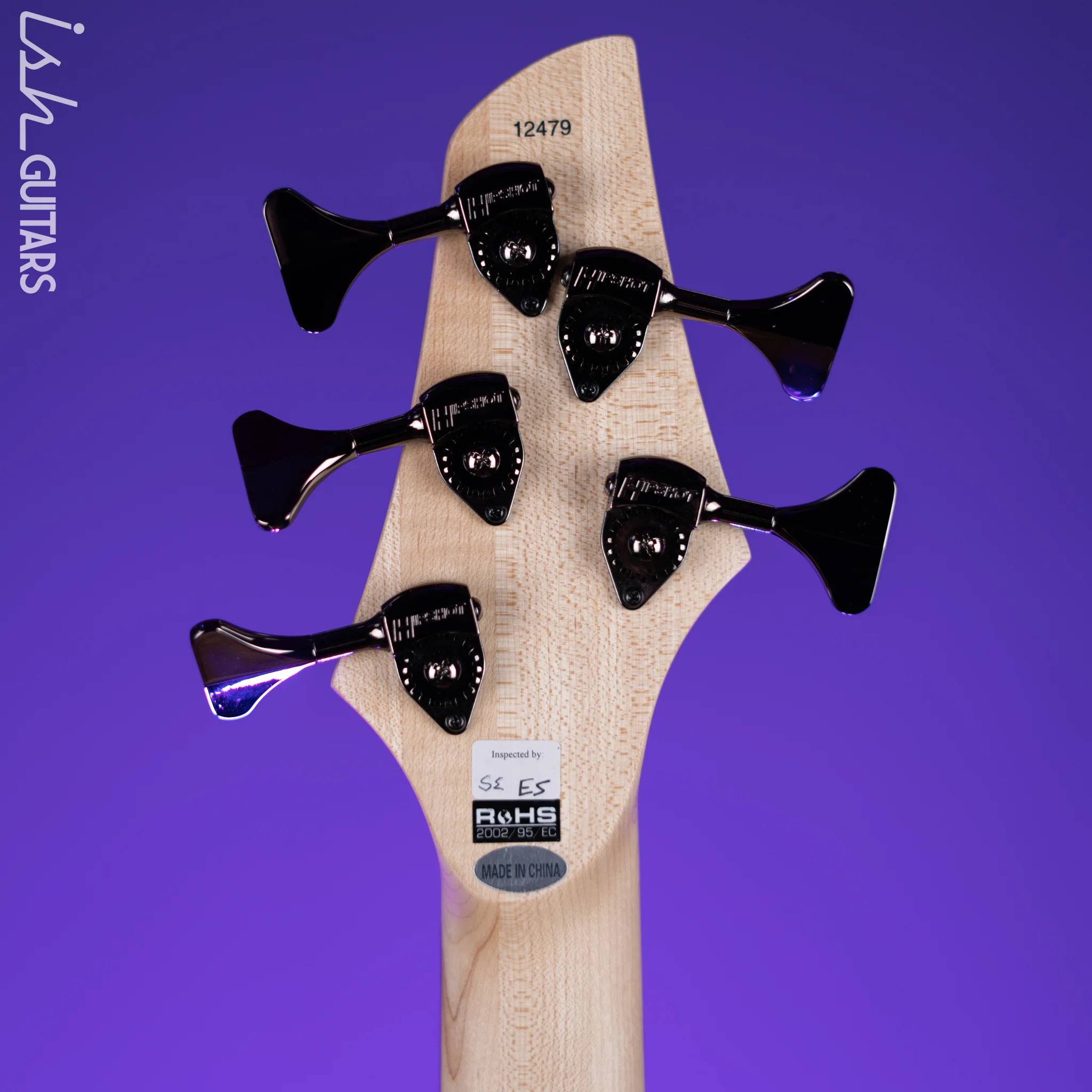 Dingwall Combustion 5-String Bass Natural Ash Pau Ferro Fretboard - Image 10