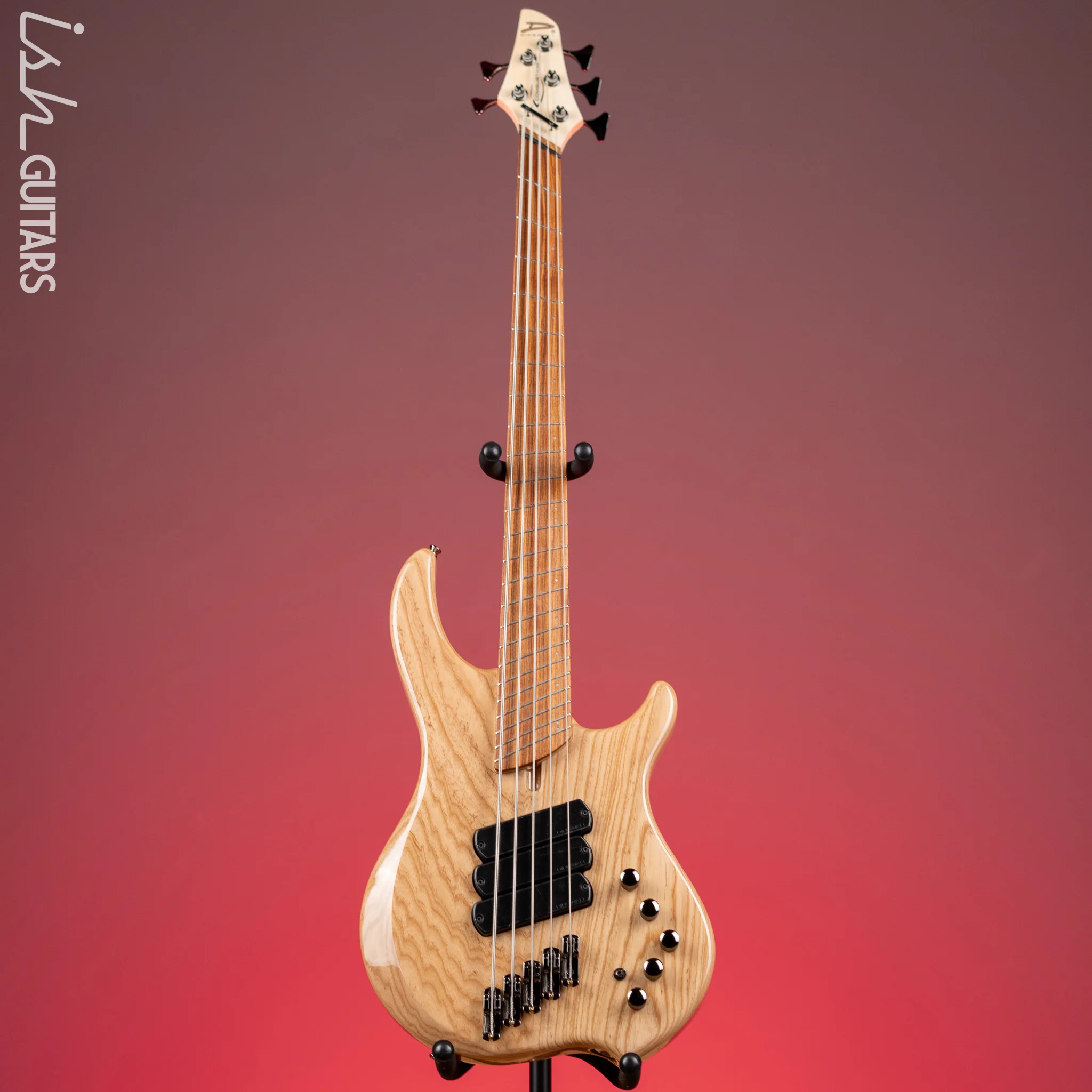 Dingwall Combustion 5-String Bass Natural Ash Pau Ferro Fretboard - Image 2