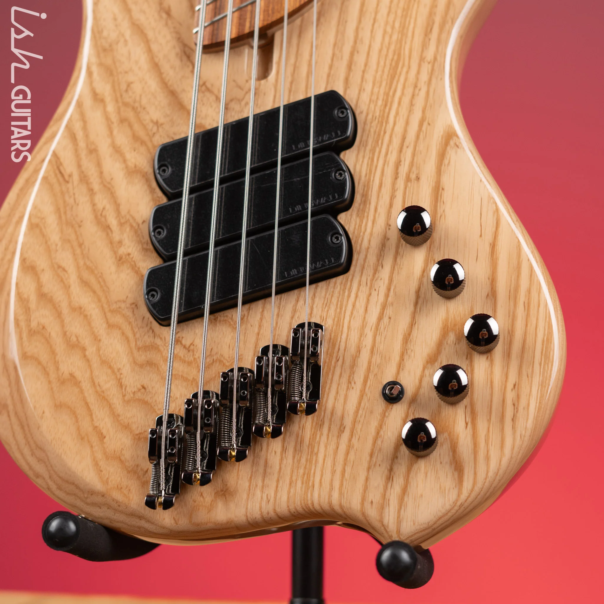 Dingwall Combustion 5-String Bass Natural Ash Pau Ferro Fretboard - Image 4