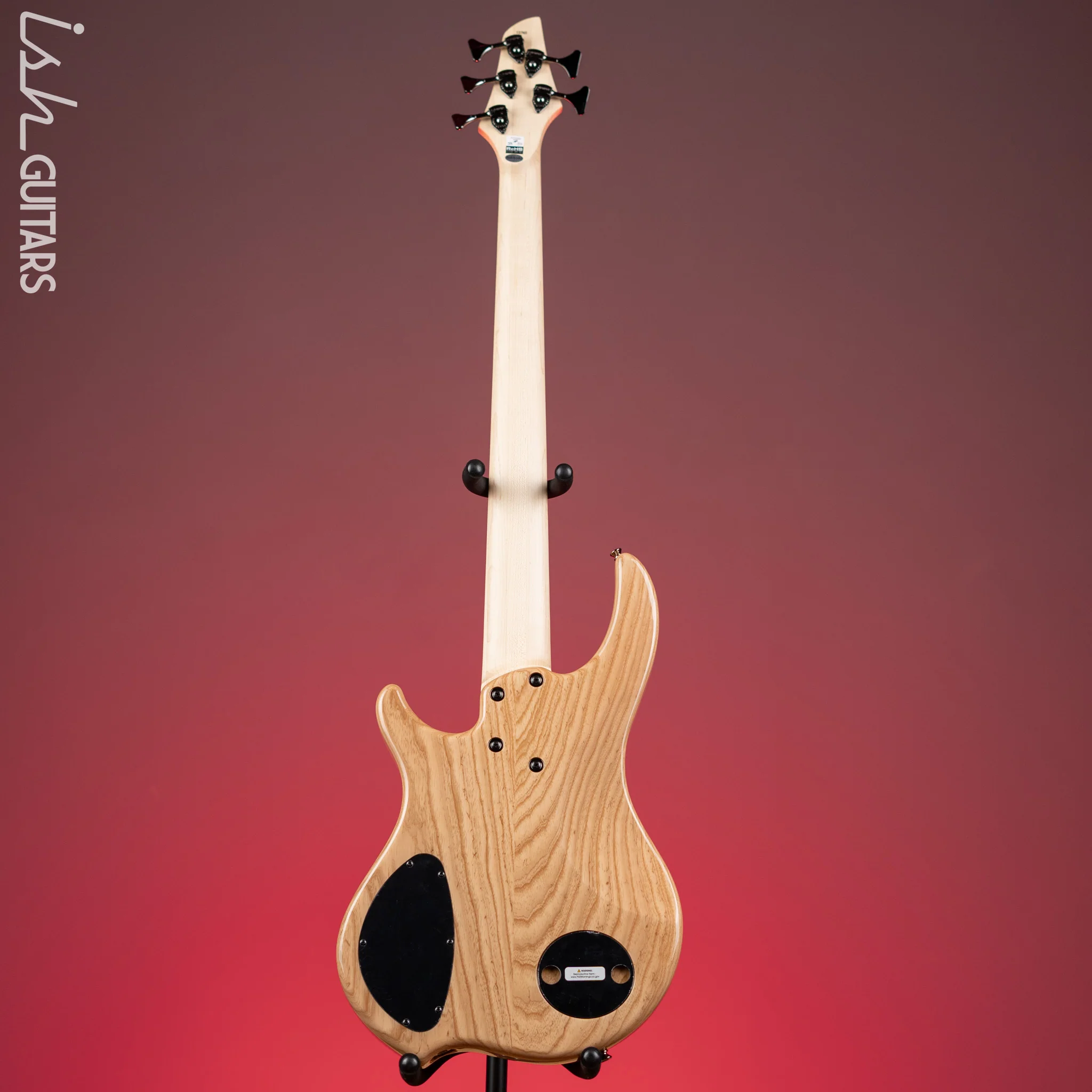 Dingwall Combustion 5-String Bass Natural Ash Pau Ferro Fretboard - Image 6