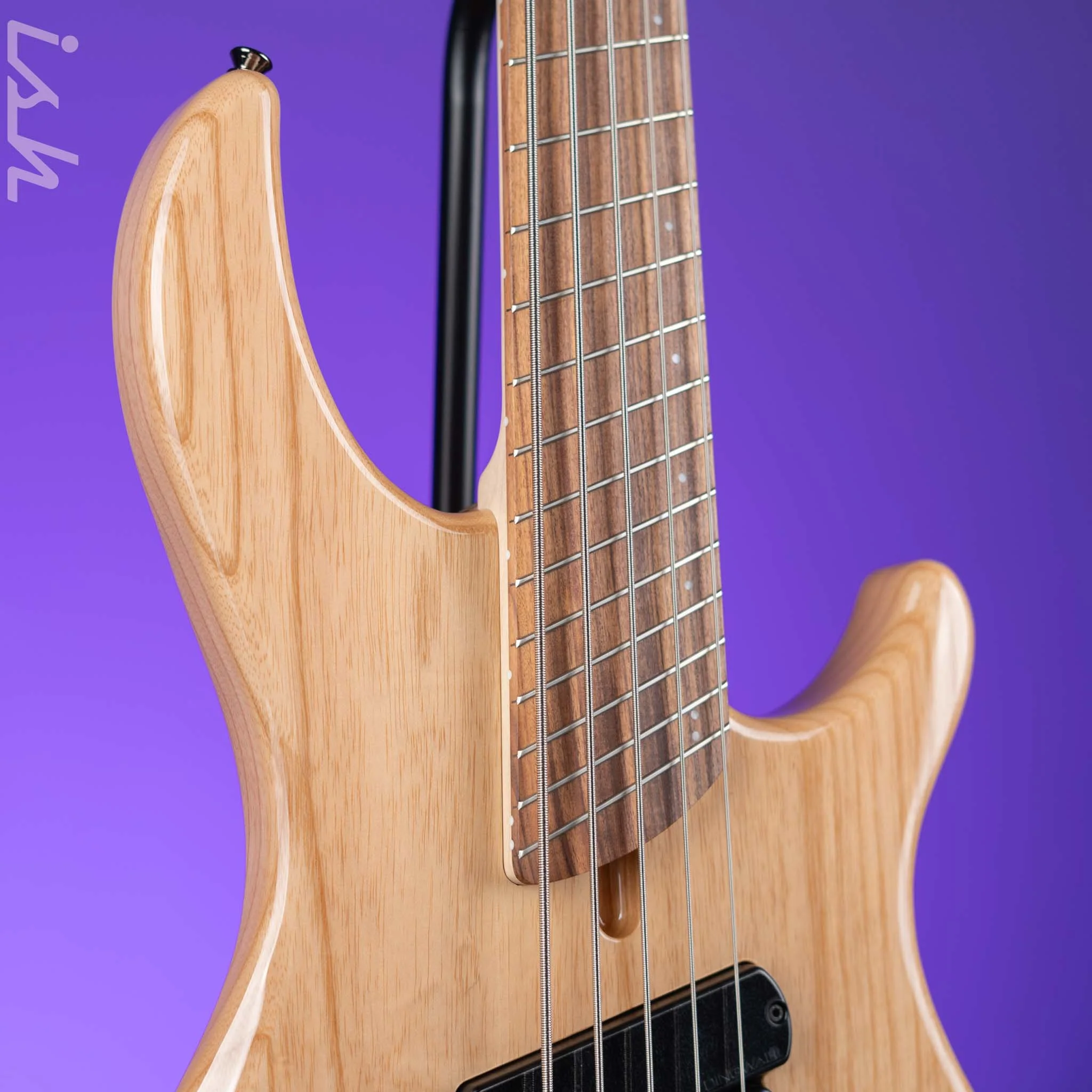 Dingwall Combustion 5-String Bass Natural Ash Pau Ferro Fretboard - Image 3