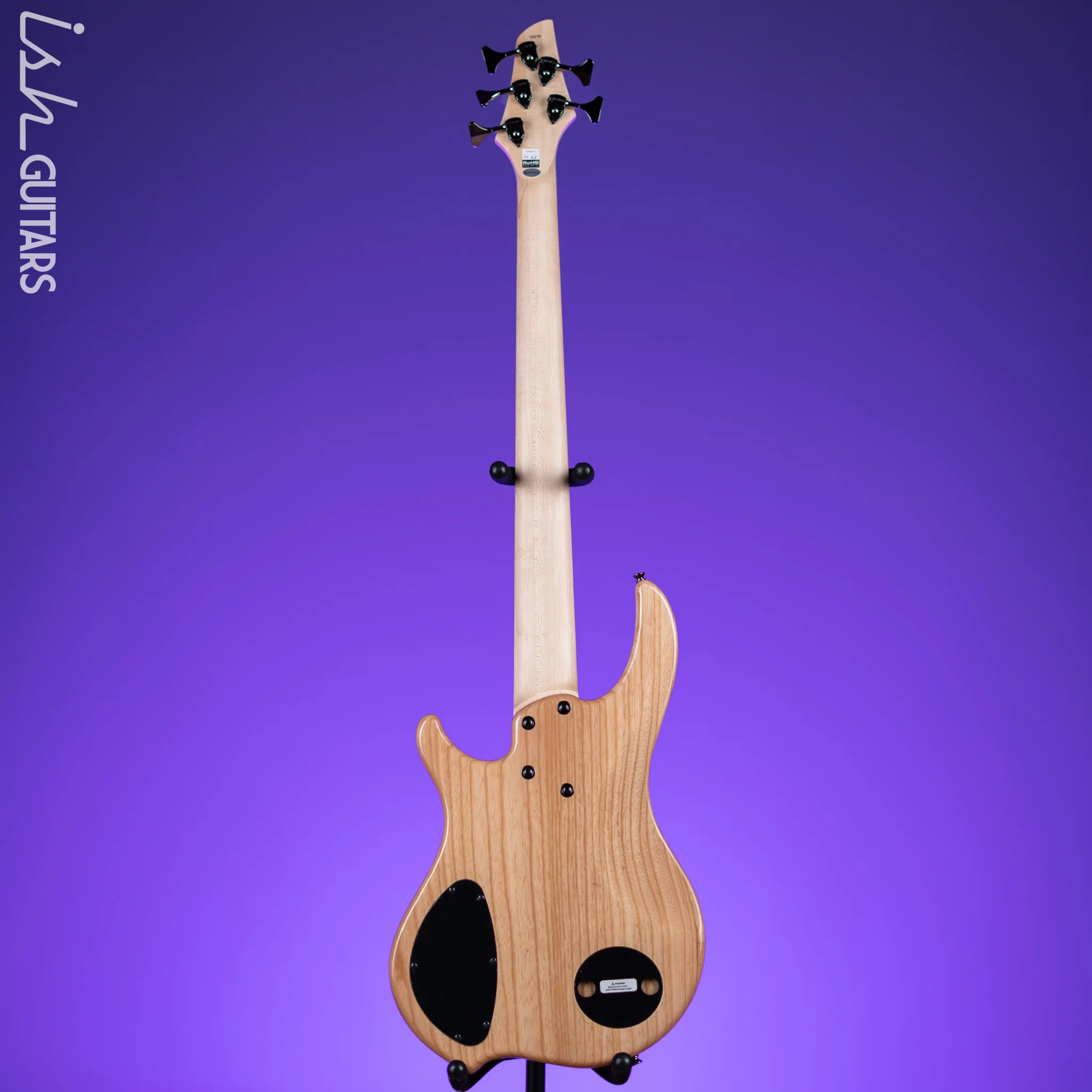 Dingwall Combustion 5-String Bass Natural Ash Pau Ferro Fretboard - Image 6