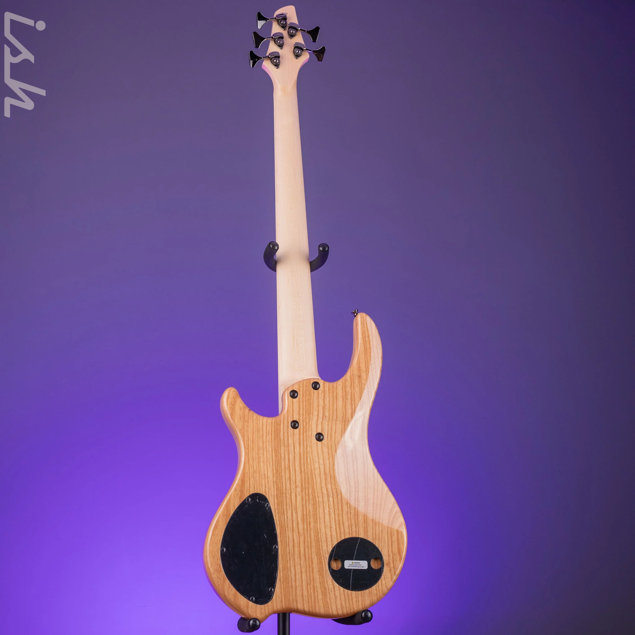 Dingwall Combustion 5-String Bass Natural Demo - Image 9
