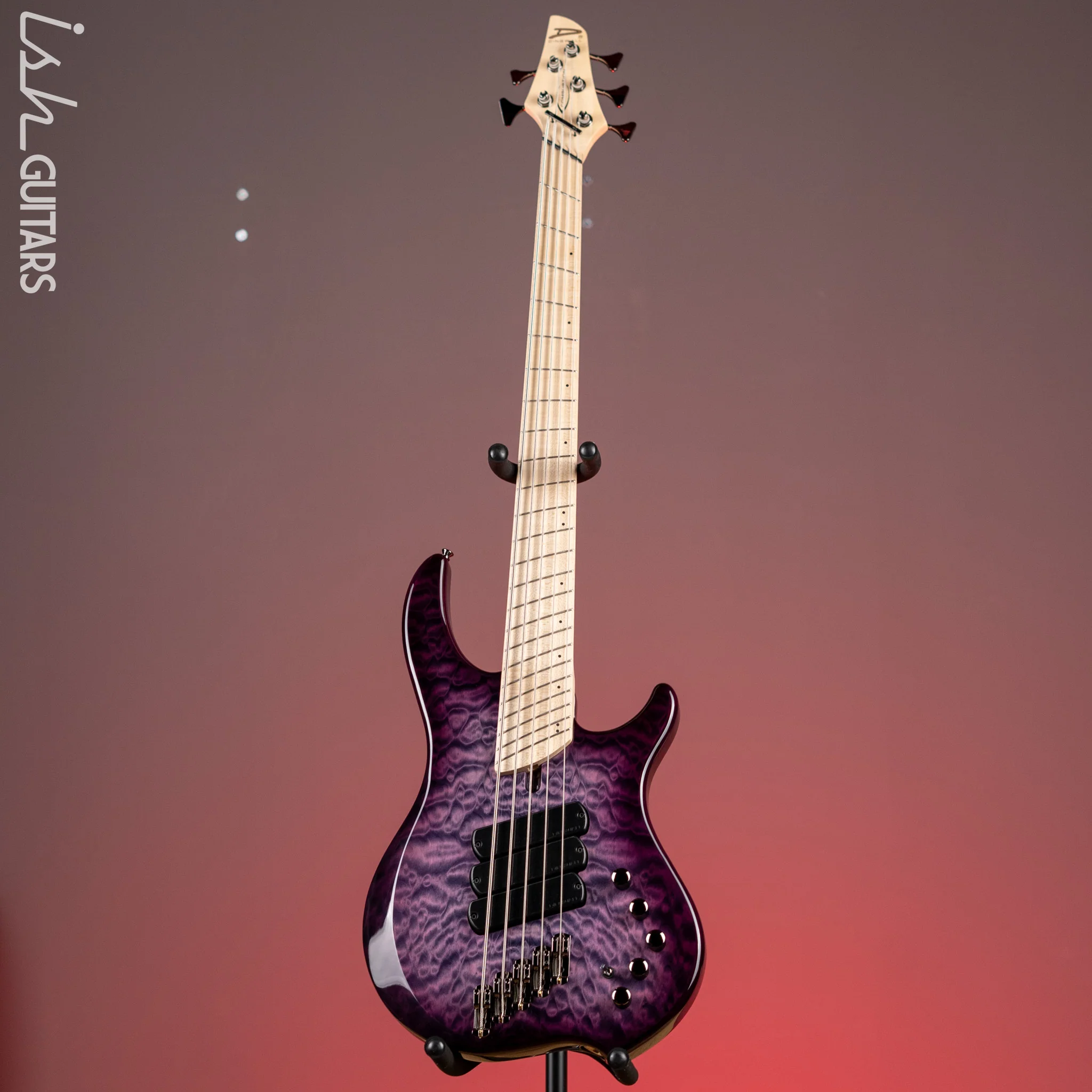 Dingwall Combustion 5-String Bass Ultraviolet Demo - Image 2