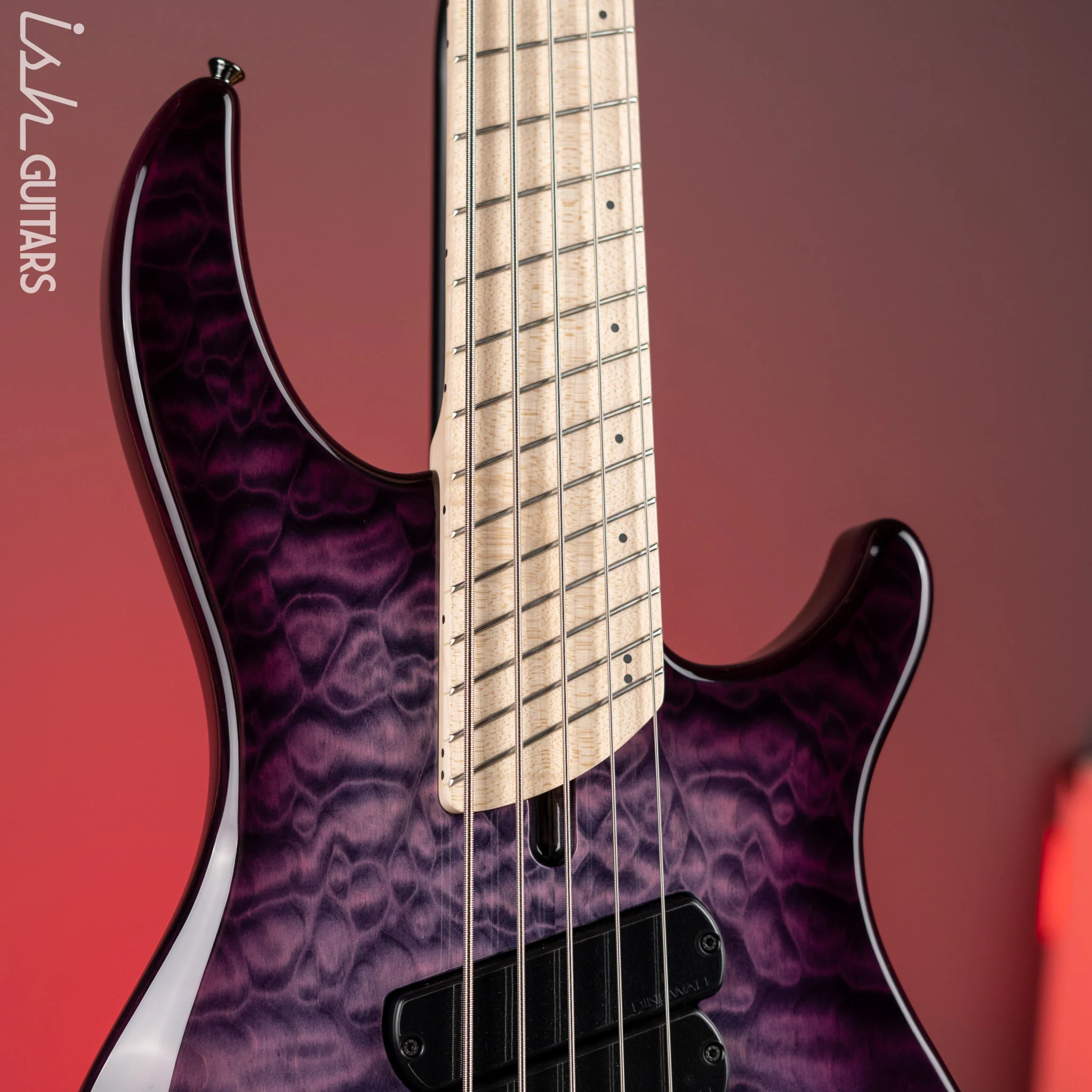 Dingwall Combustion 5-String Bass Ultraviolet Demo - Image 3