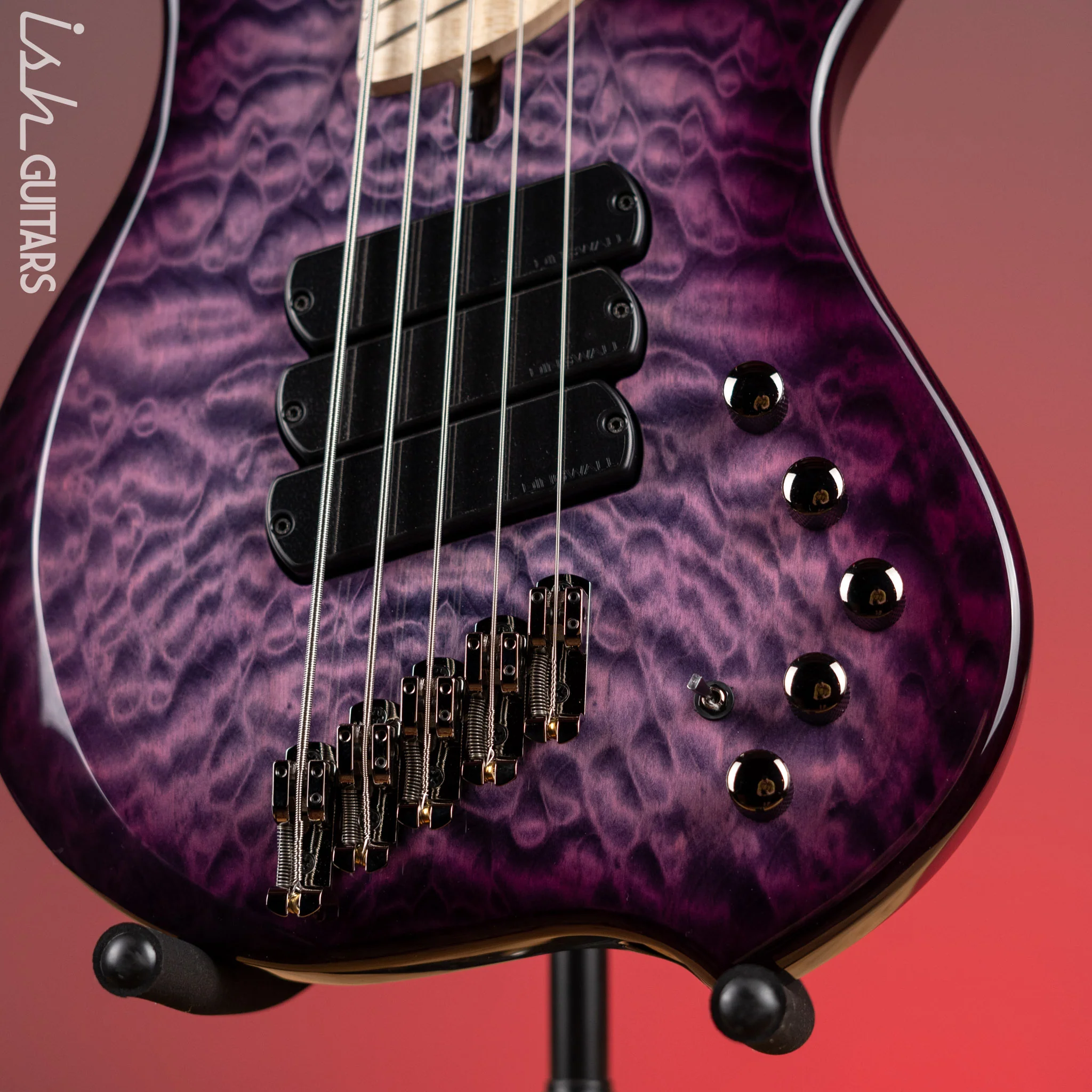 Dingwall Combustion 5-String Bass Ultraviolet Demo - Image 4