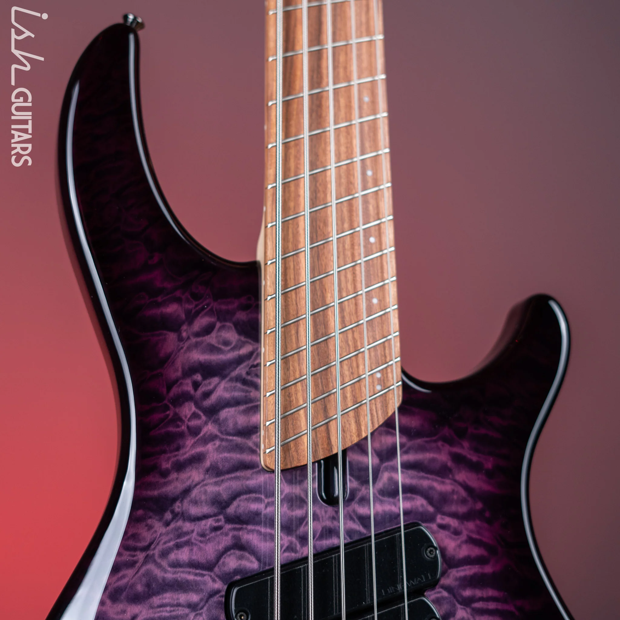 Dingwall Combustion 5-String Bass Ultravioletburst Pau Ferro Fretboard - Image 3