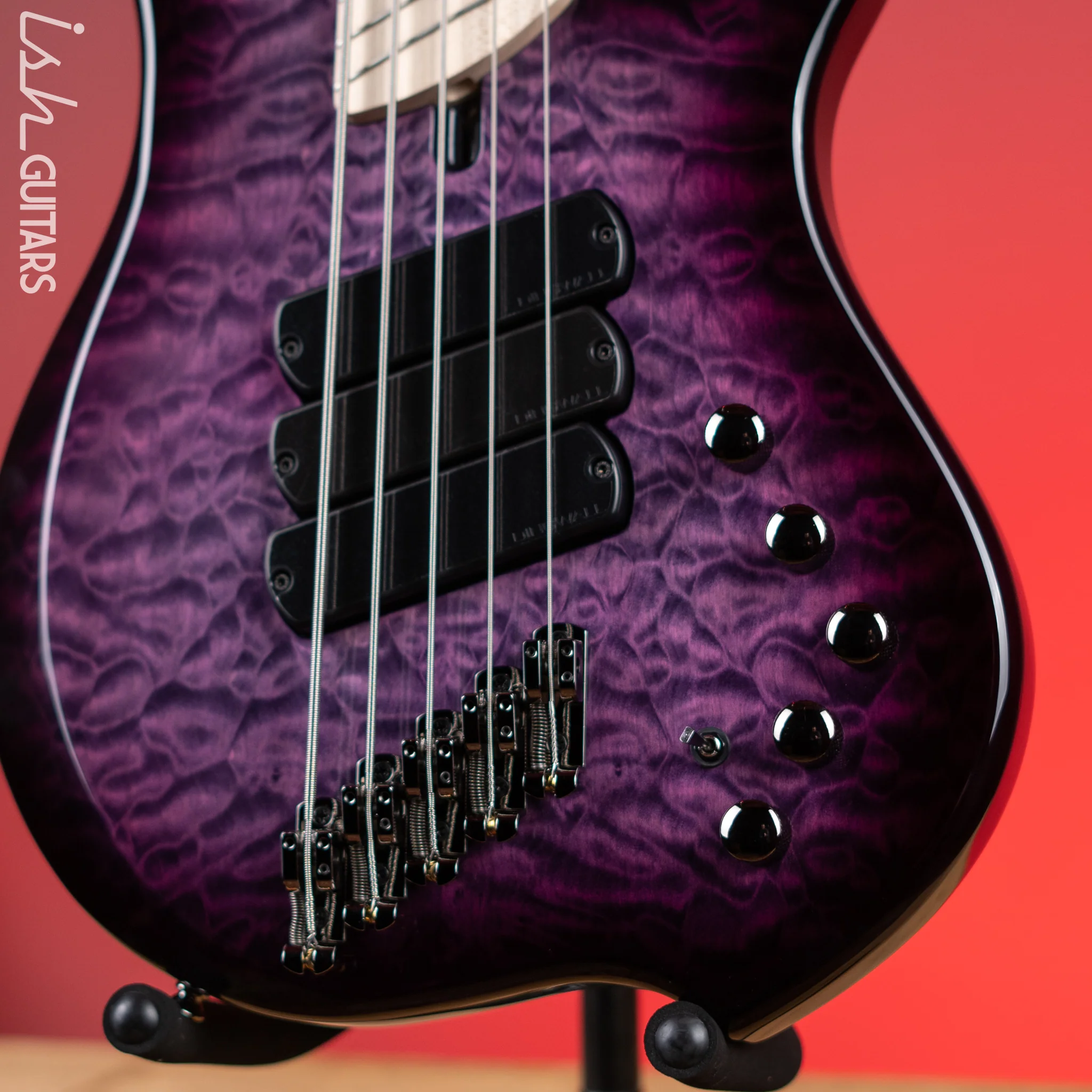 Dingwall Combustion 5-String Bass Ultravioletburst - Image 4