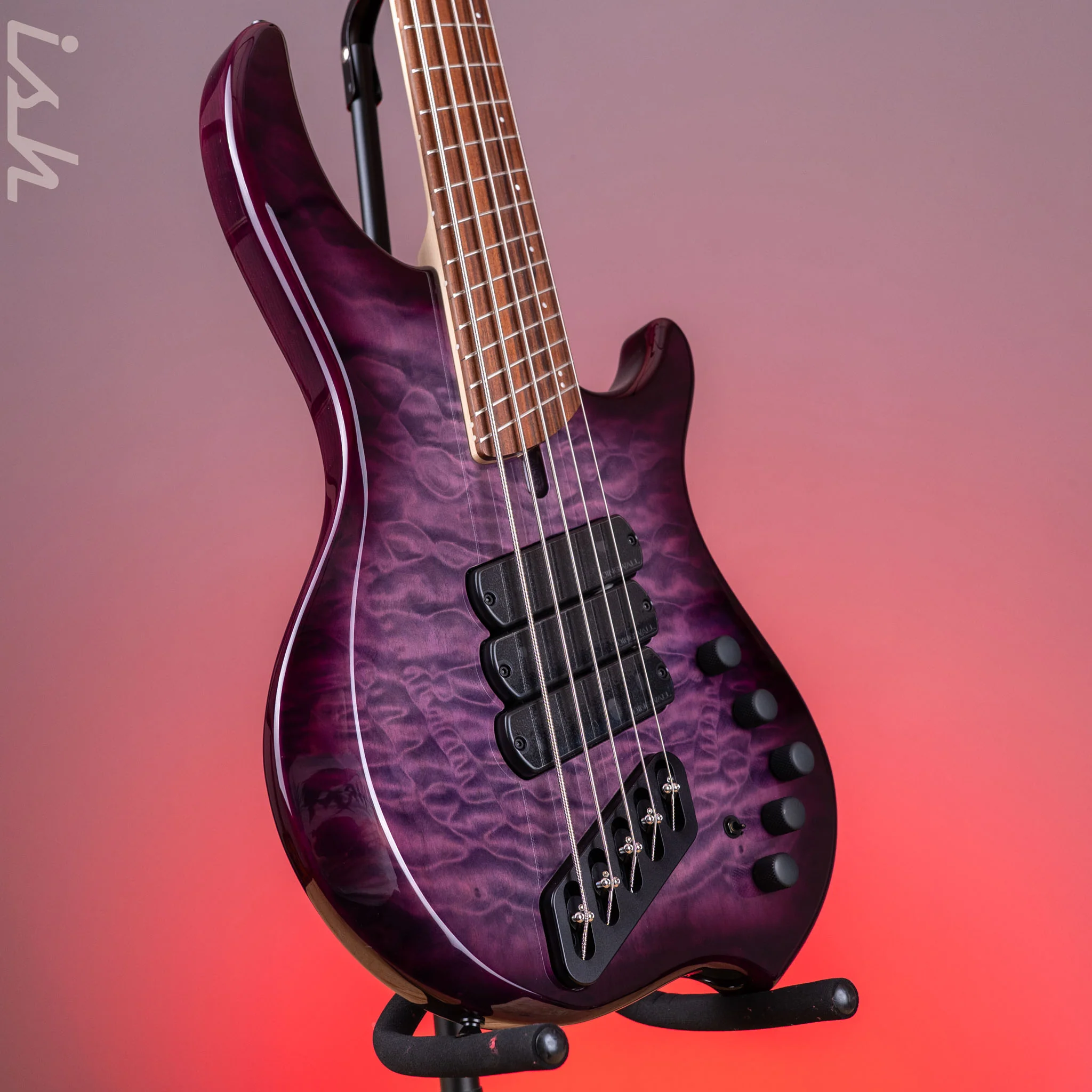 Dingwall Combustion 5-String Bass Ultravioletburst Pau Ferro Fretboard - Image 2