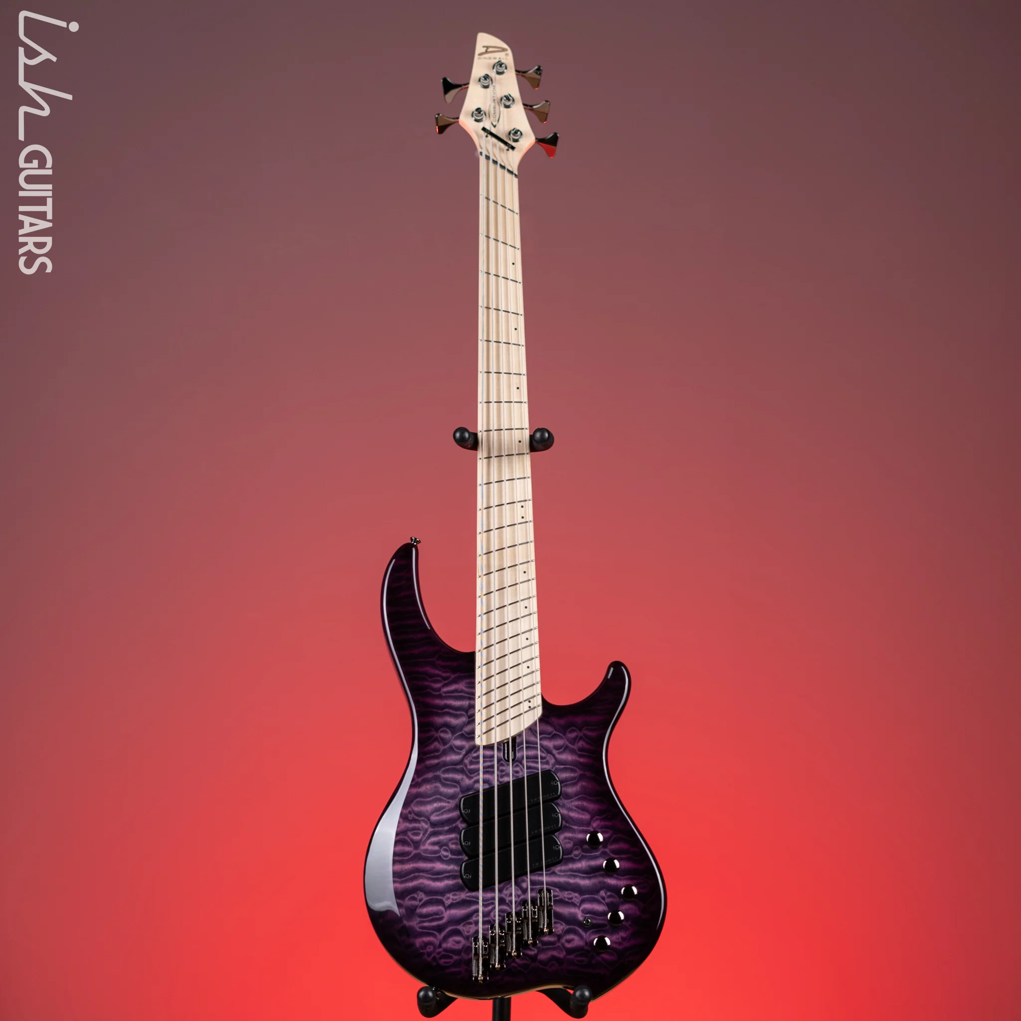 Dingwall Combustion 5-String Bass Ultravioletburst Demo - Image 2