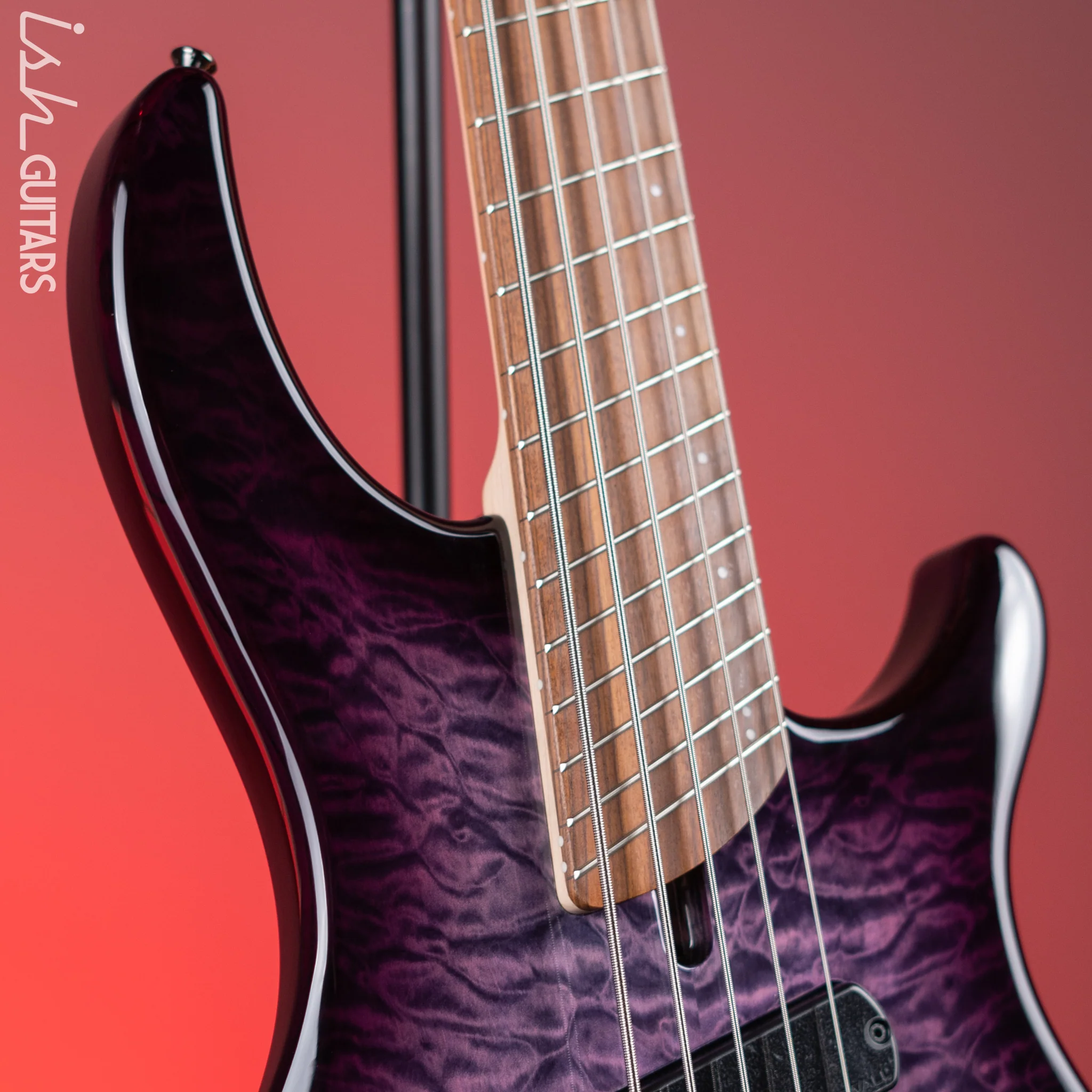 Dingwall Combustion 5-String Bass Ultravioletburst Pau Ferro Fretboard - Image 3