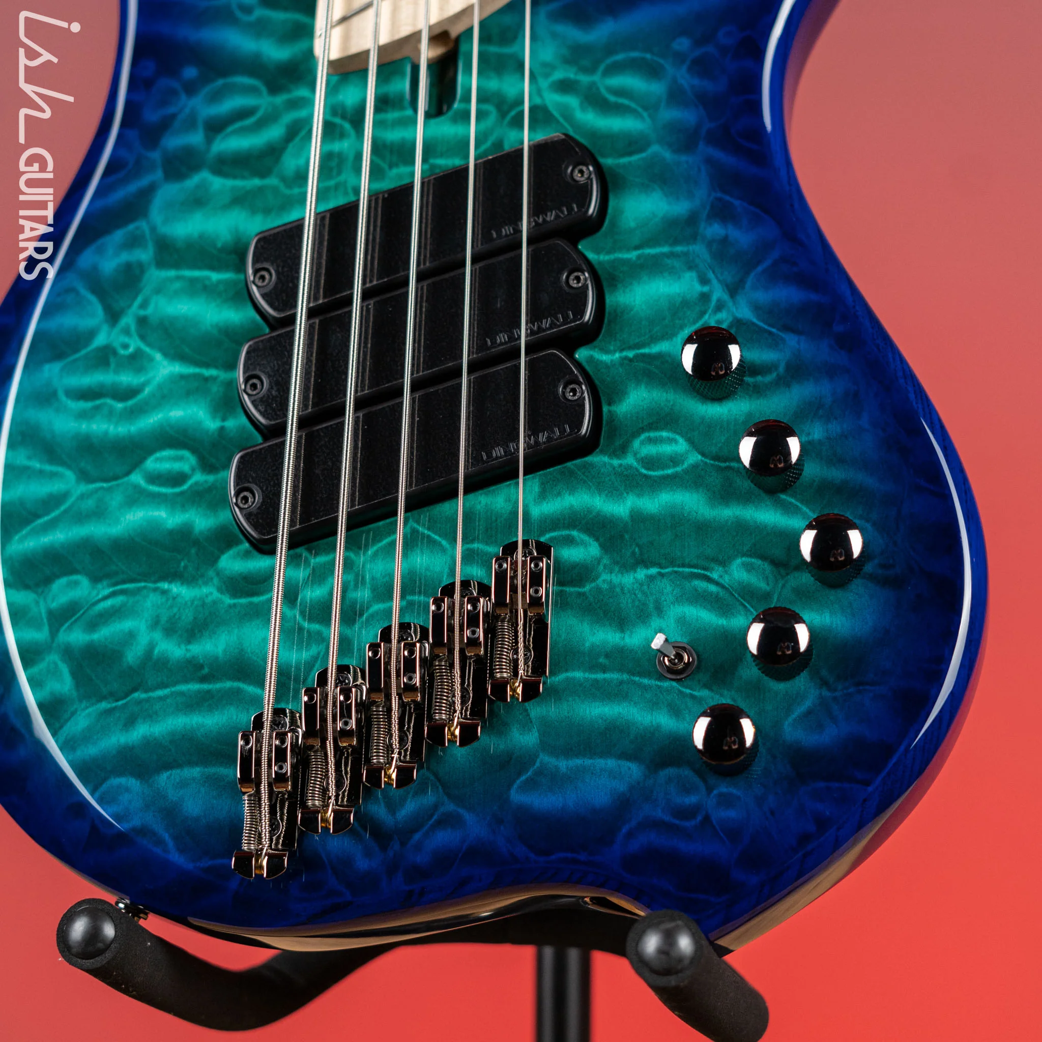 Dingwall Combustion 5-String Bass Whalepoolburst - Image 4