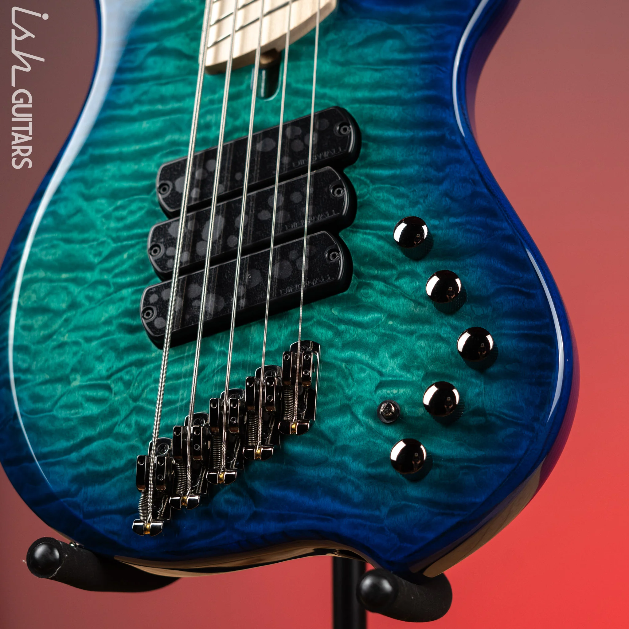 Dingwall Combustion 5-String Bass Whalepoolburst - Image 4