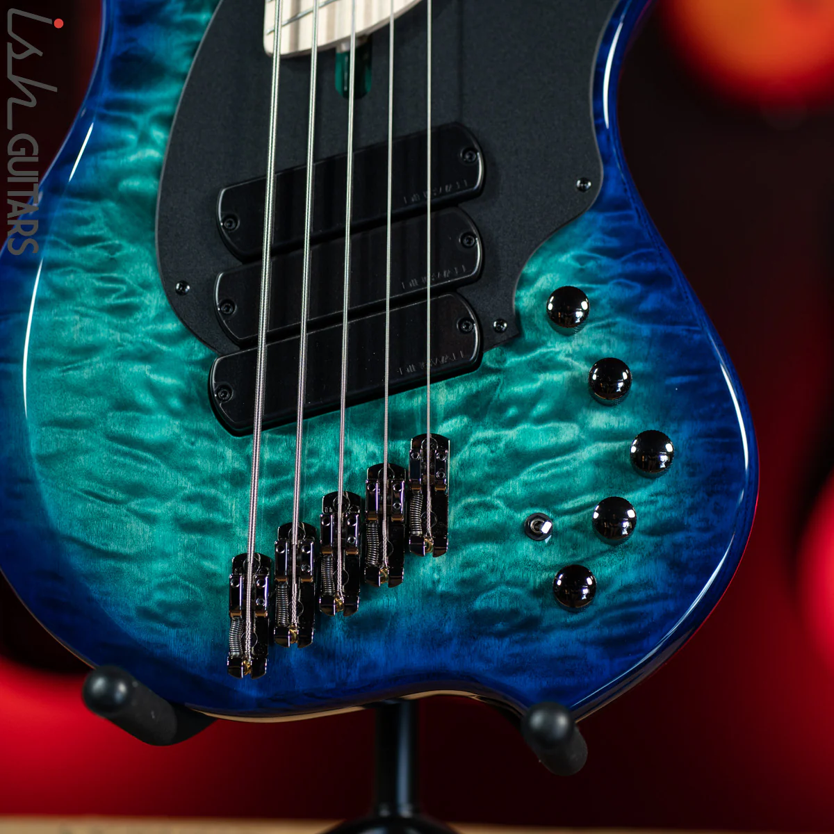 Dingwall Combustion 5-String Bass Whalepoolburst - Image 4