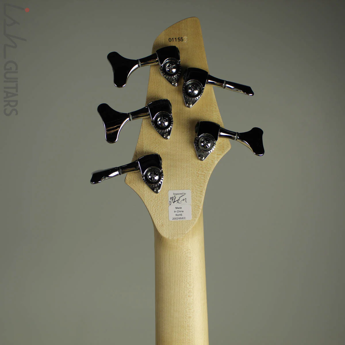 2016 Dingwall Combustion 5-string Black B-Stock - Image 8