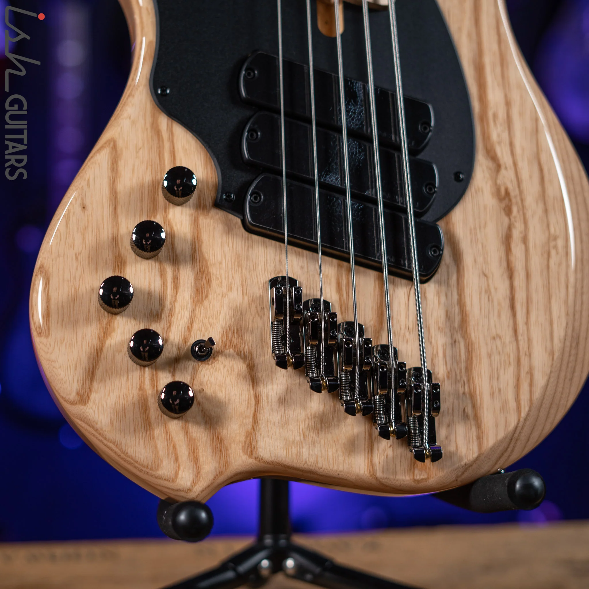 Dingwall Combustion 5-String Left Handed Natural Ash - Image 4
