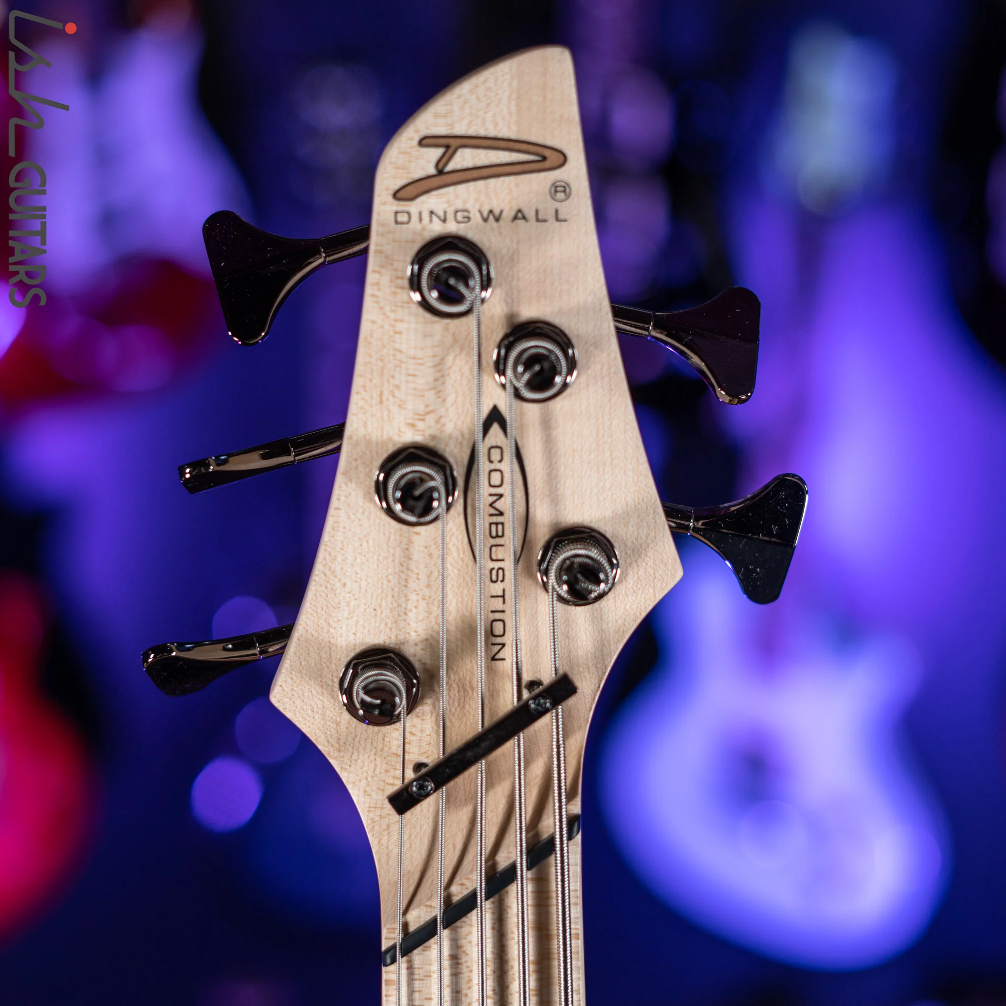 Dingwall Combustion 5-String Left Handed Natural Ash - Image 6