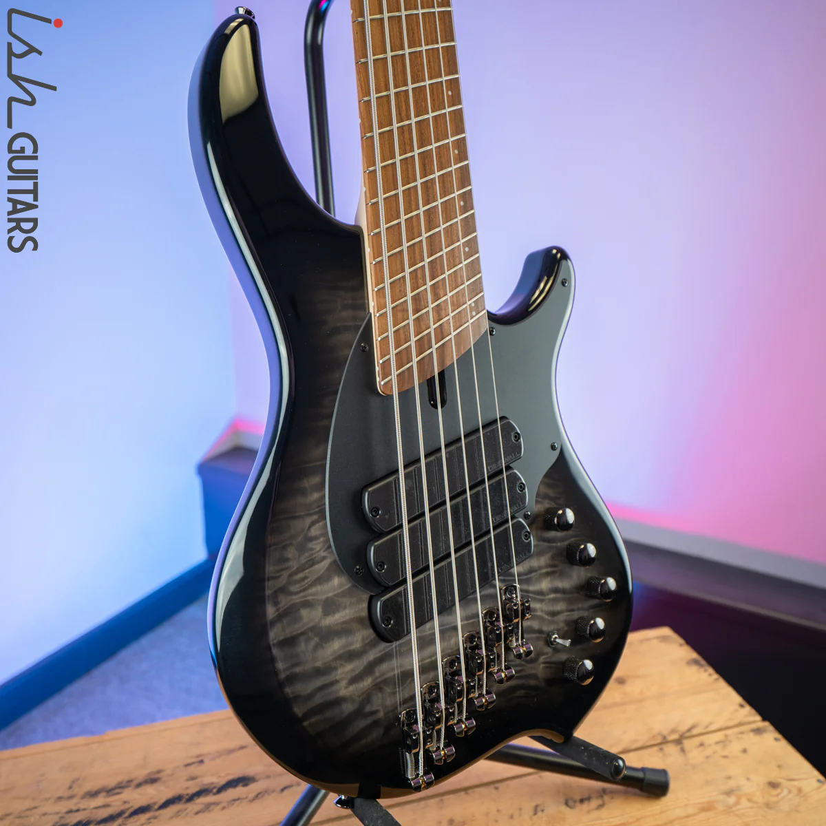 Dingwall Combustion 6-String 3 Pickup 2-Tone Blackburst B-Stock - Image 5