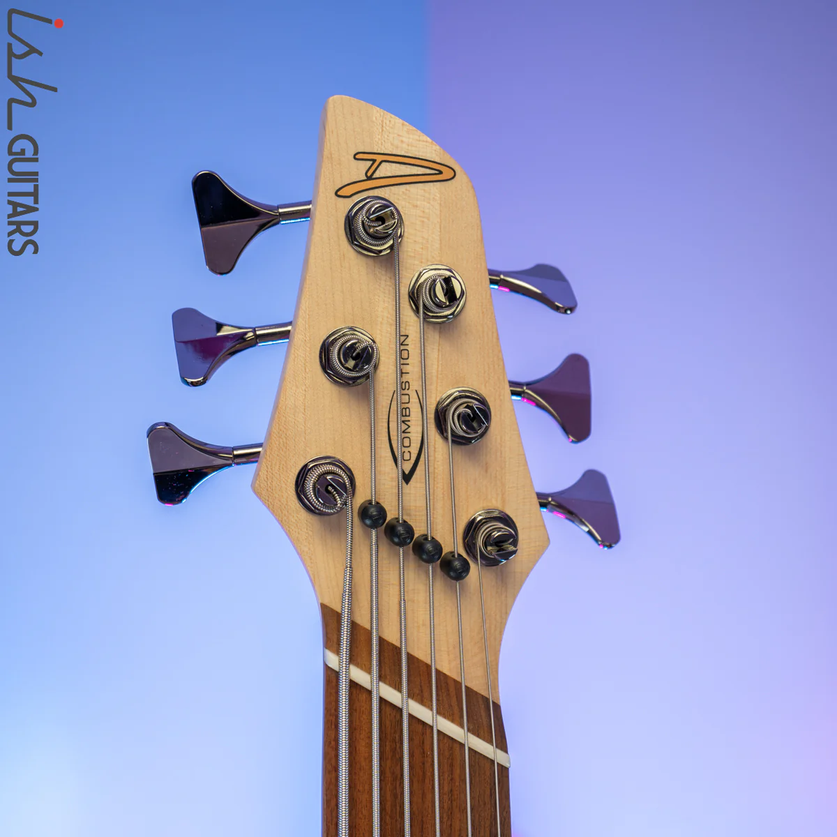 Dingwall Combustion 6-String 3 Pickup 2-Tone Blackburst B-Stock - Image 6