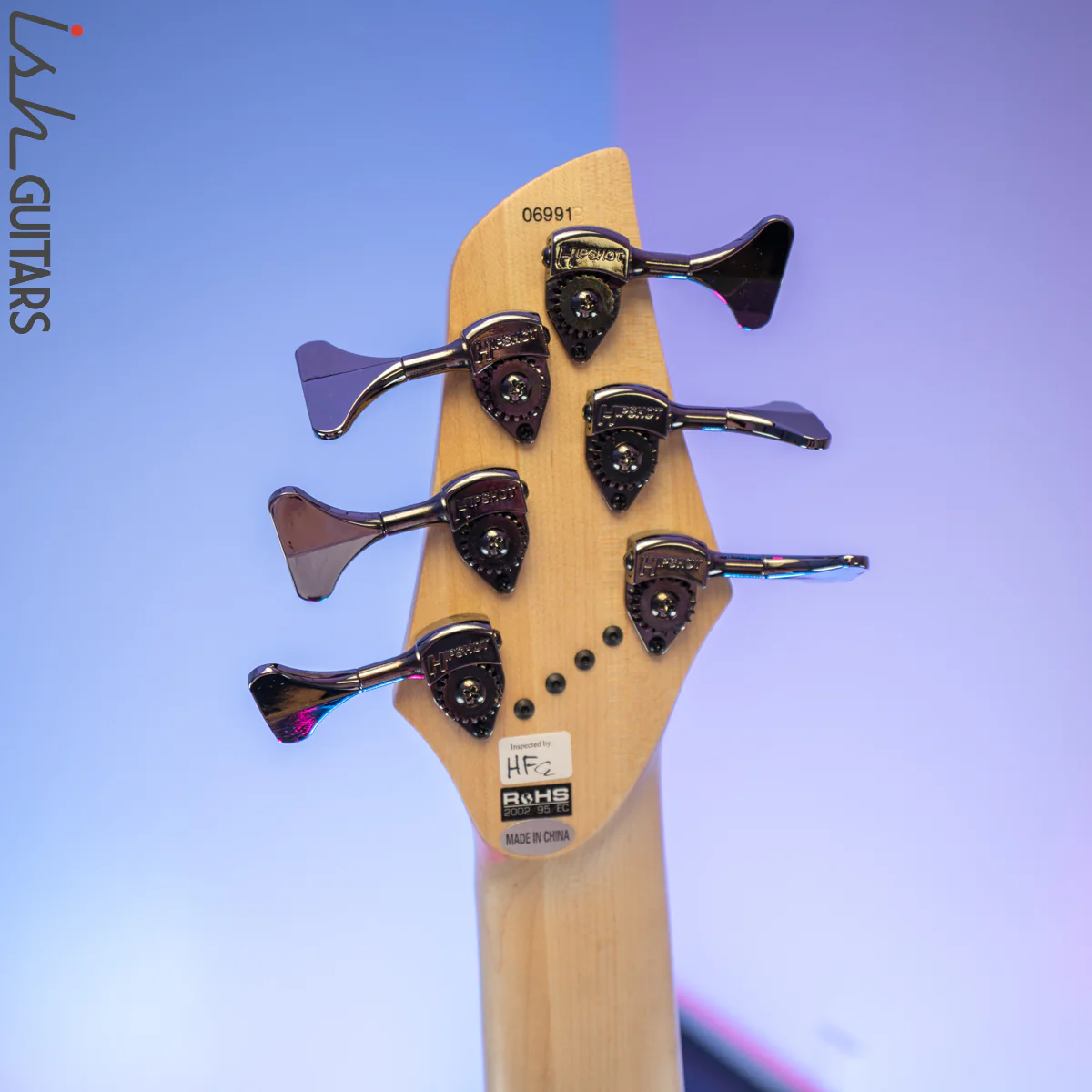 Dingwall Combustion 6-String 3 Pickup Whalepool Burst B-Stock - Image 11