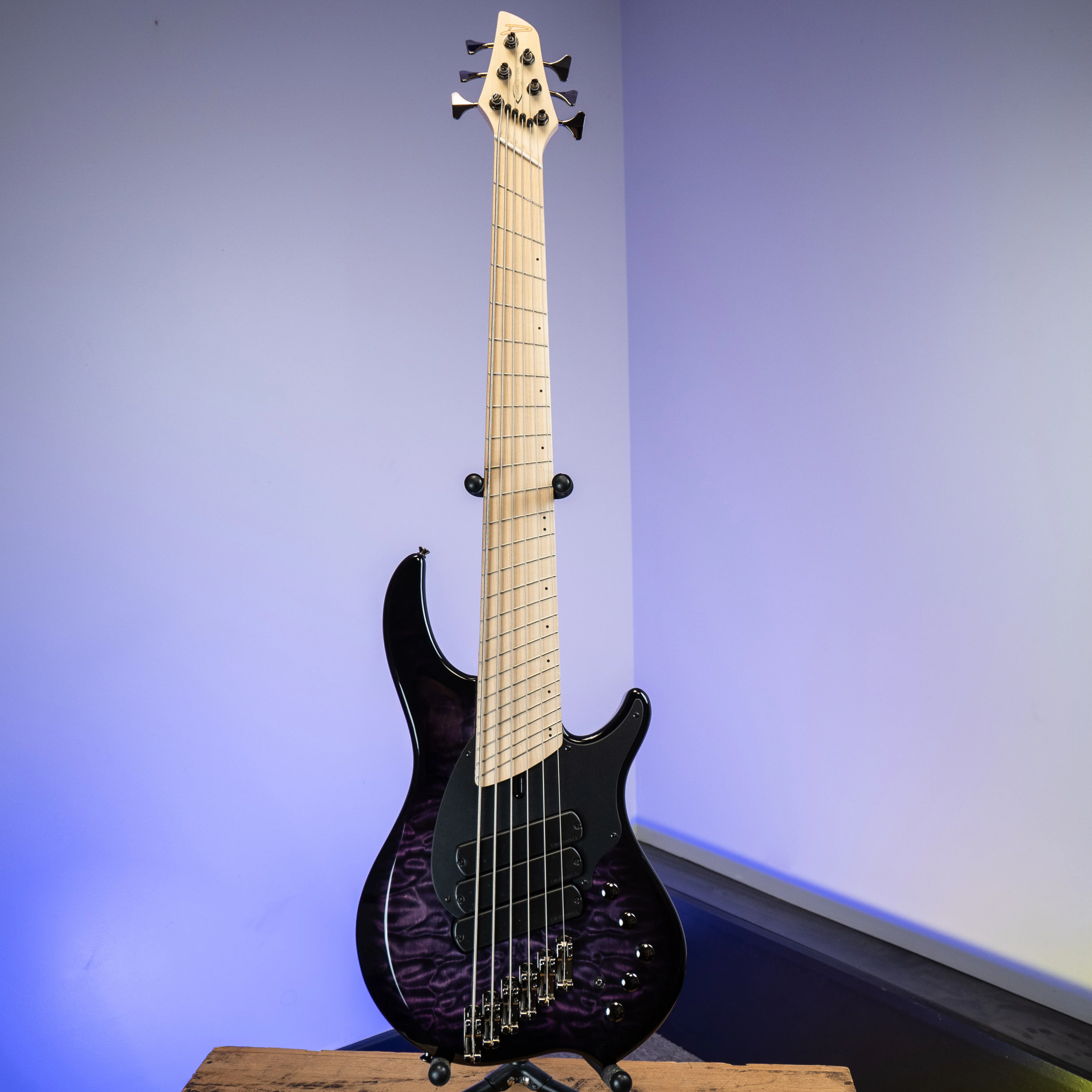 Dingwall 10th Anniversary Combustion 6-String 3 PUP Amethystburst Maple Fretboard - Image 2